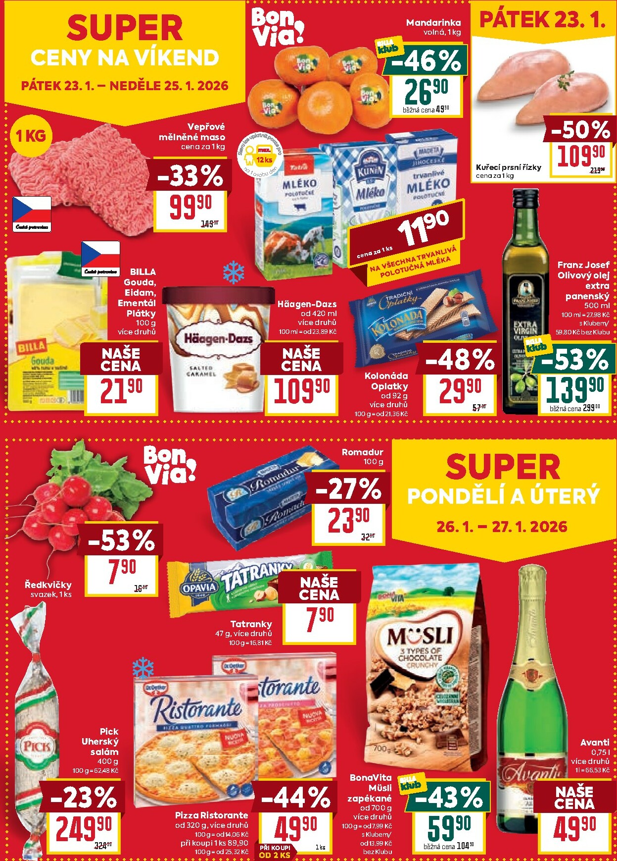 billa - Billa - Malý leták leták platný od 28.01. do 03.02. - page: 4