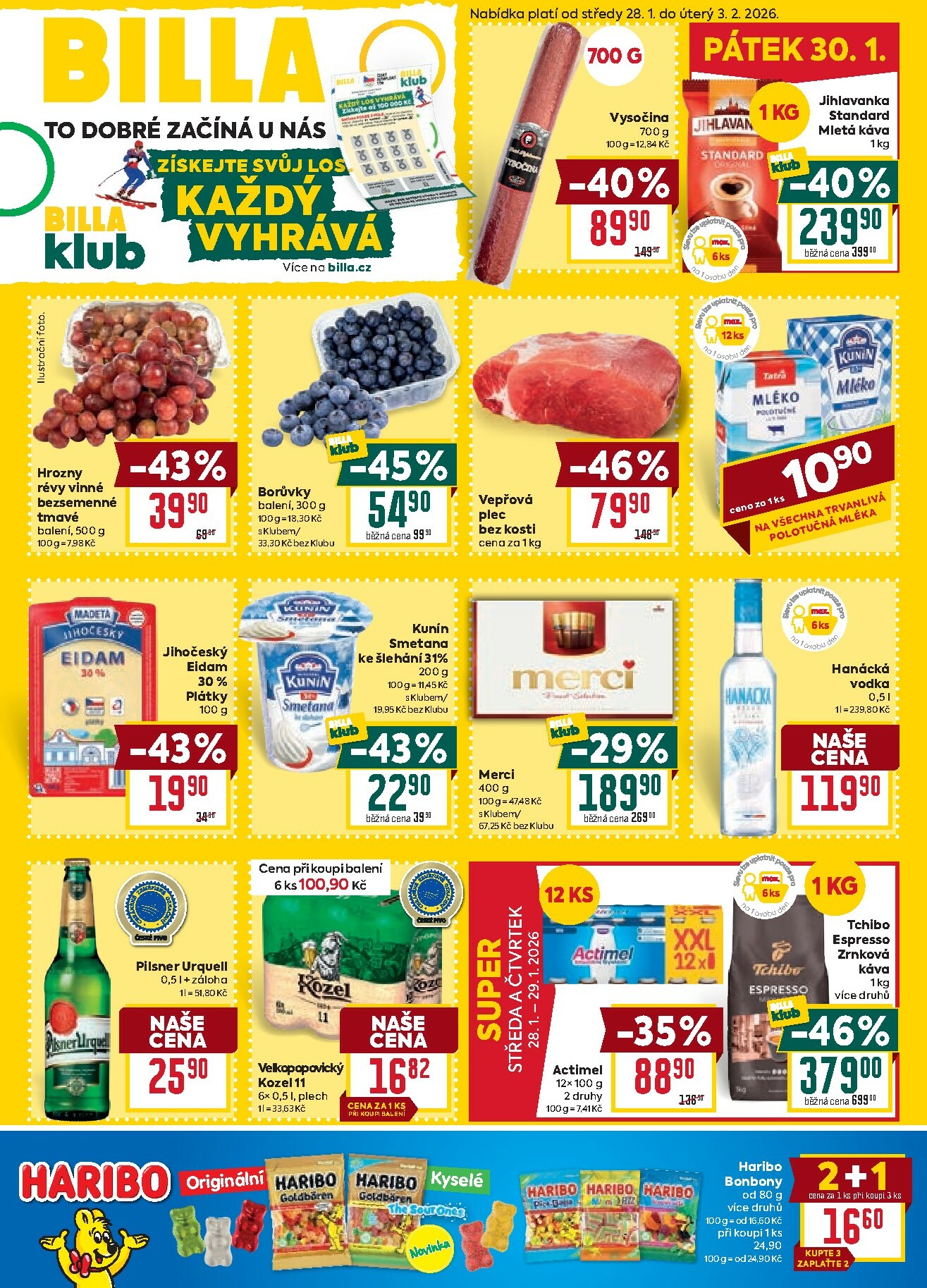 billa - Billa - Malý leták leták platný od středy 04.02.2026 do úterý 10.02.2026