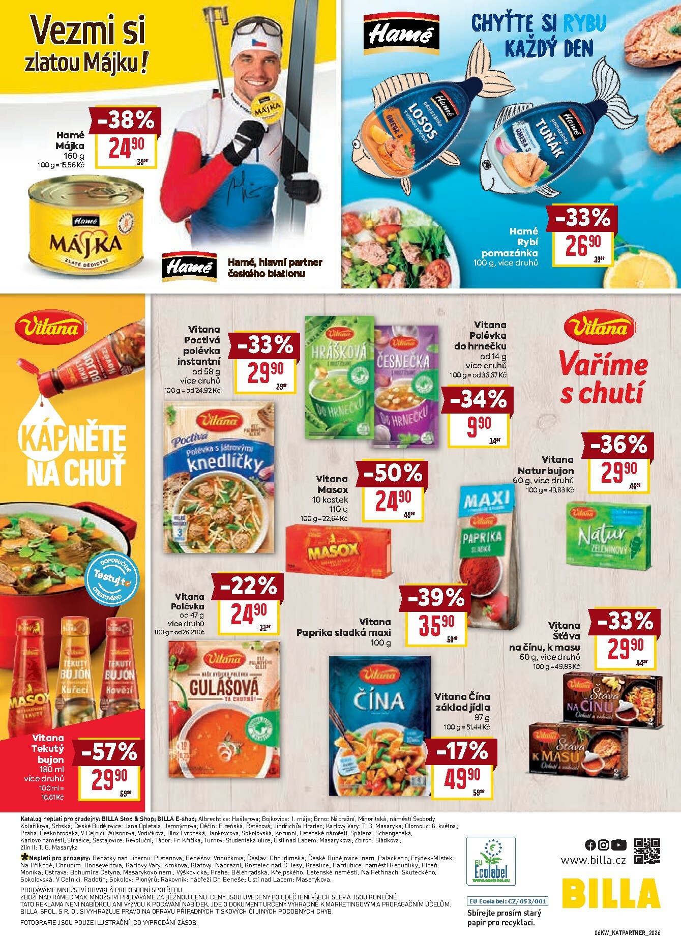 billa - Billa - Vaše oblíbené značky leták platný od středy 04.02.2026 do úterý 24.02.2026 - page: 26