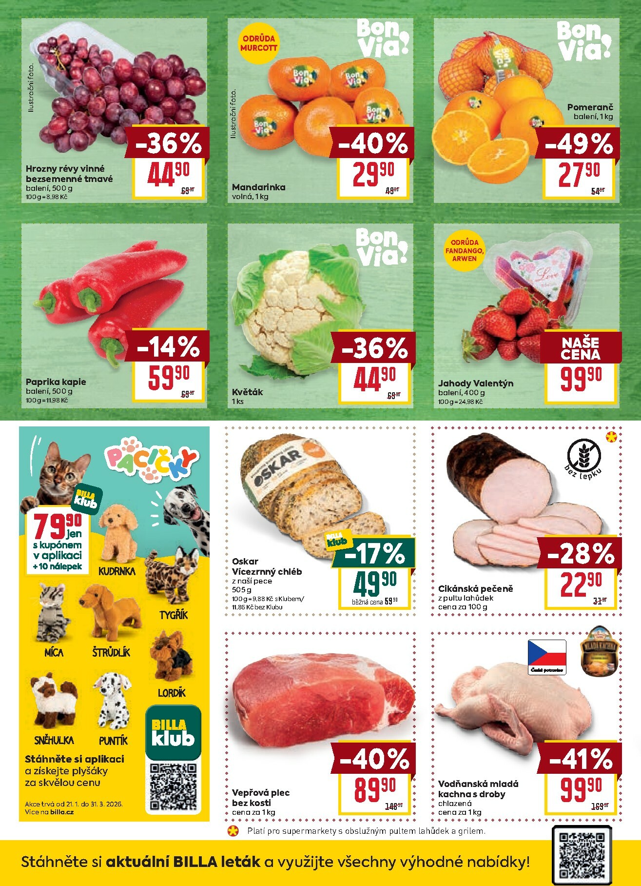 billa - Billa - Malý leták leták platný od středy 18.02.2026 do úterý 24.02.2026 - page: 2