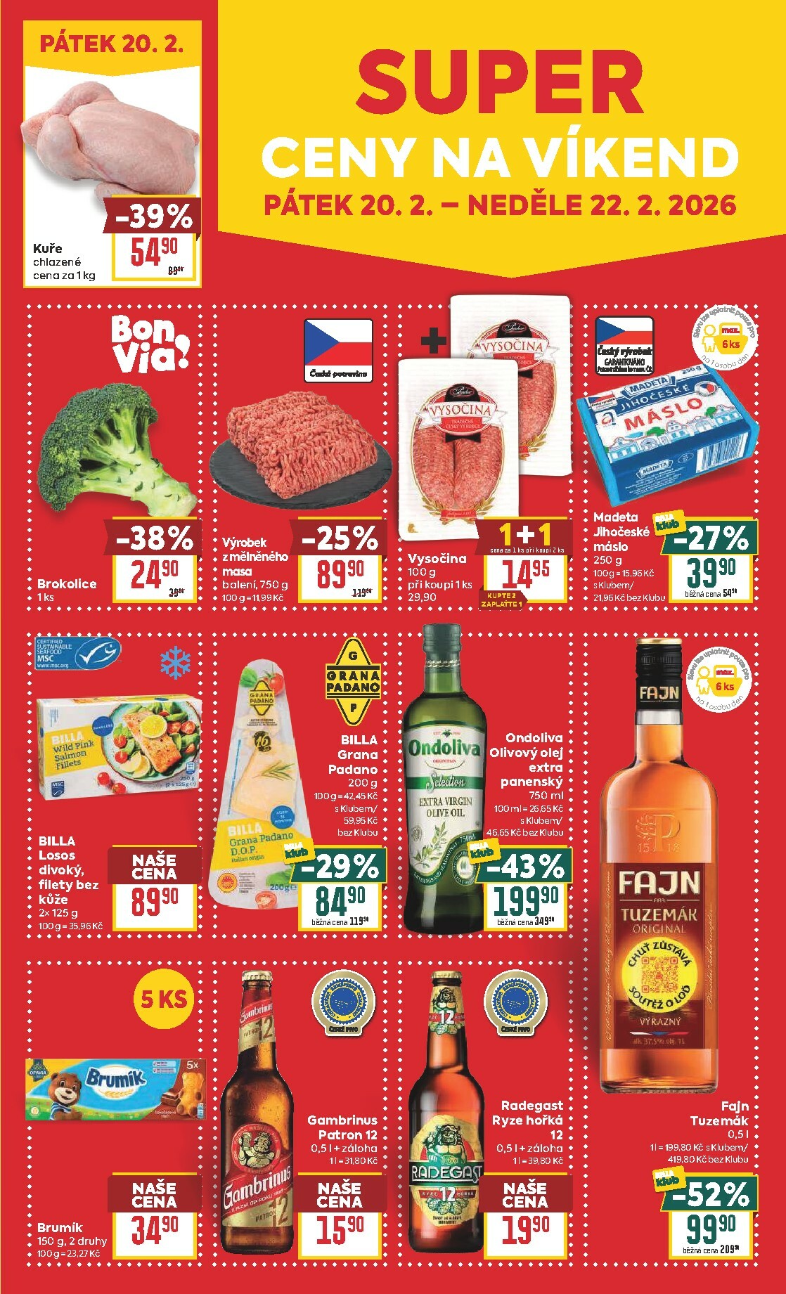 billa - Billa leták platný od středy 18.02.2026 do úterý 24.02.2026 - page: 29