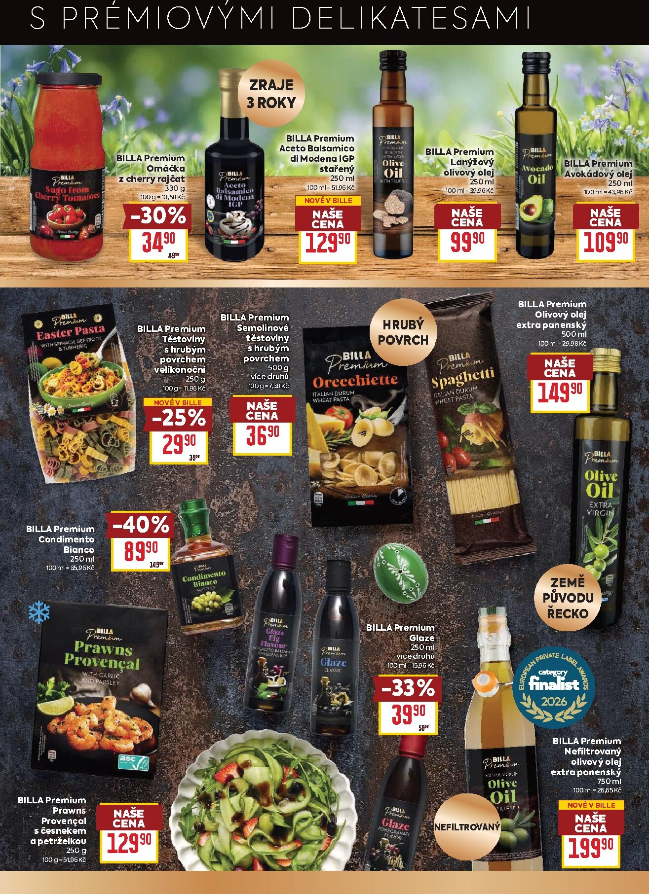 billa - Billa - Prémiové delikatesy leták platný od středy 04.03.2026 do pondělí 06.04.2026 - page: 9