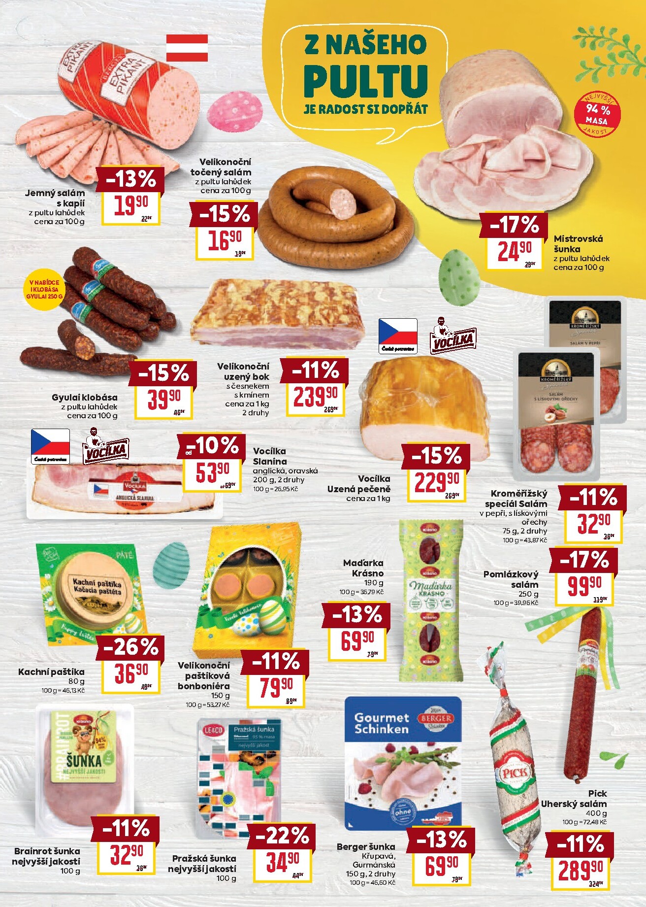 billa - Billa - Velikonoce leták platný od středy 04.03.2026 do úterý 17.03.2026 - page: 7