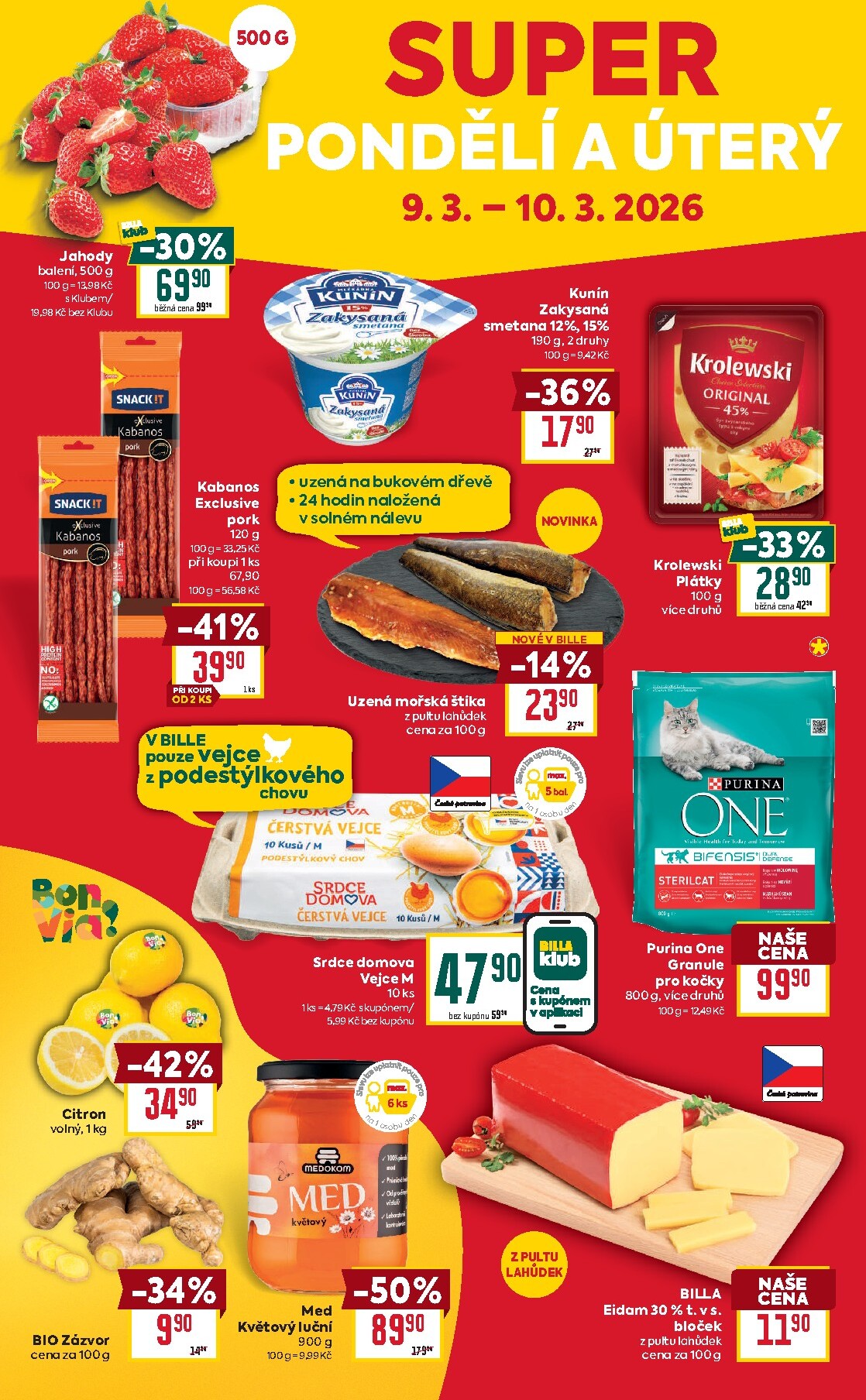 billa - Billa leták platný od středy 04.03.2026 do úterý 10.03.2026 - page: 30