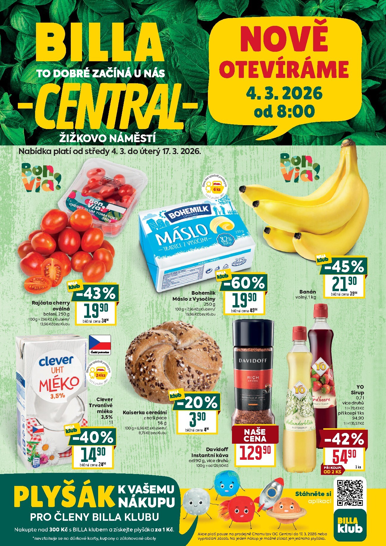 billa - Billa - Speciál: Chomutov leták platný od středy 04.03.2026 do úterý 17.03.2026