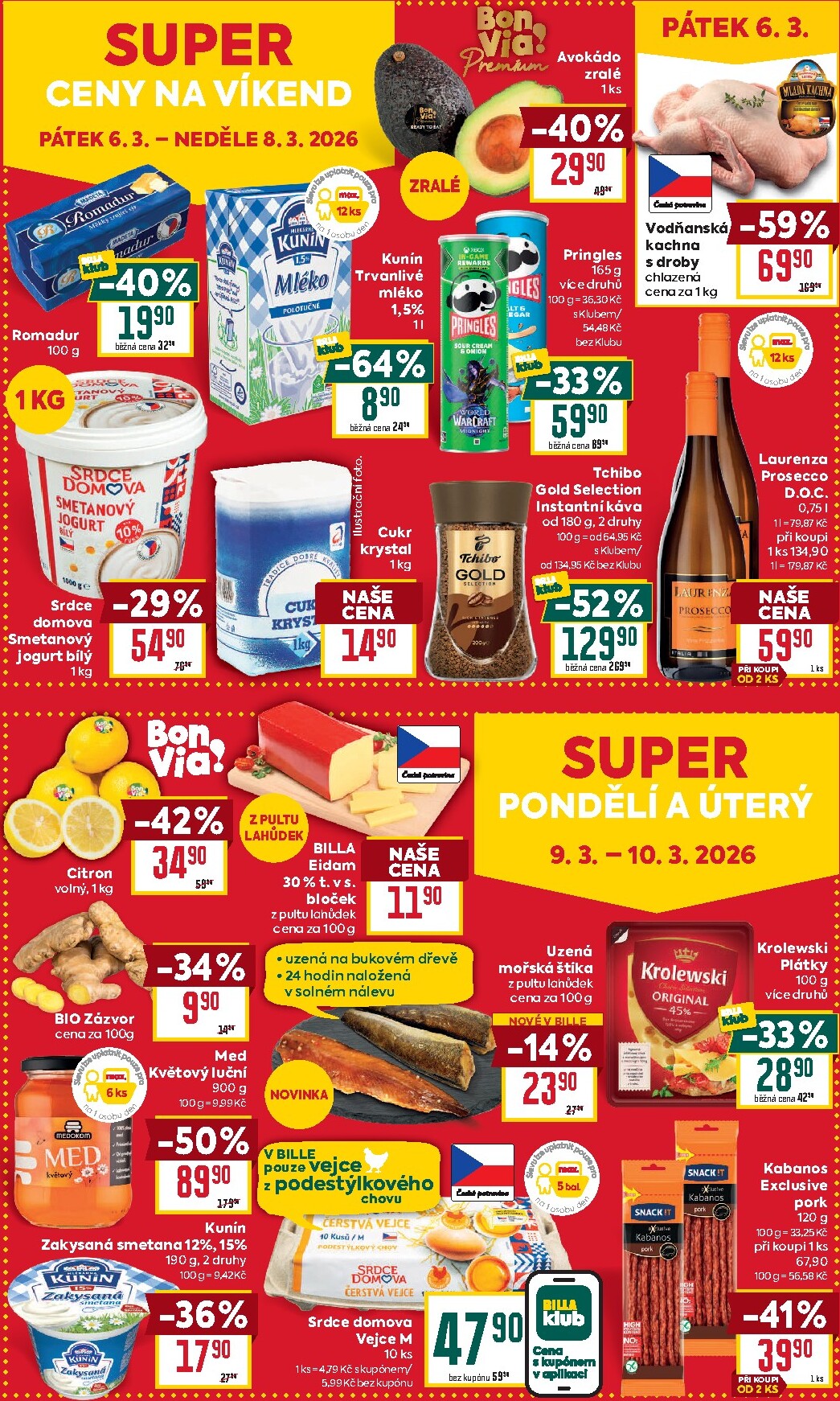 billa - Billa - Malý leták leták platný od středy 04.03.2026 do úterý 10.03.2026 - page: 4