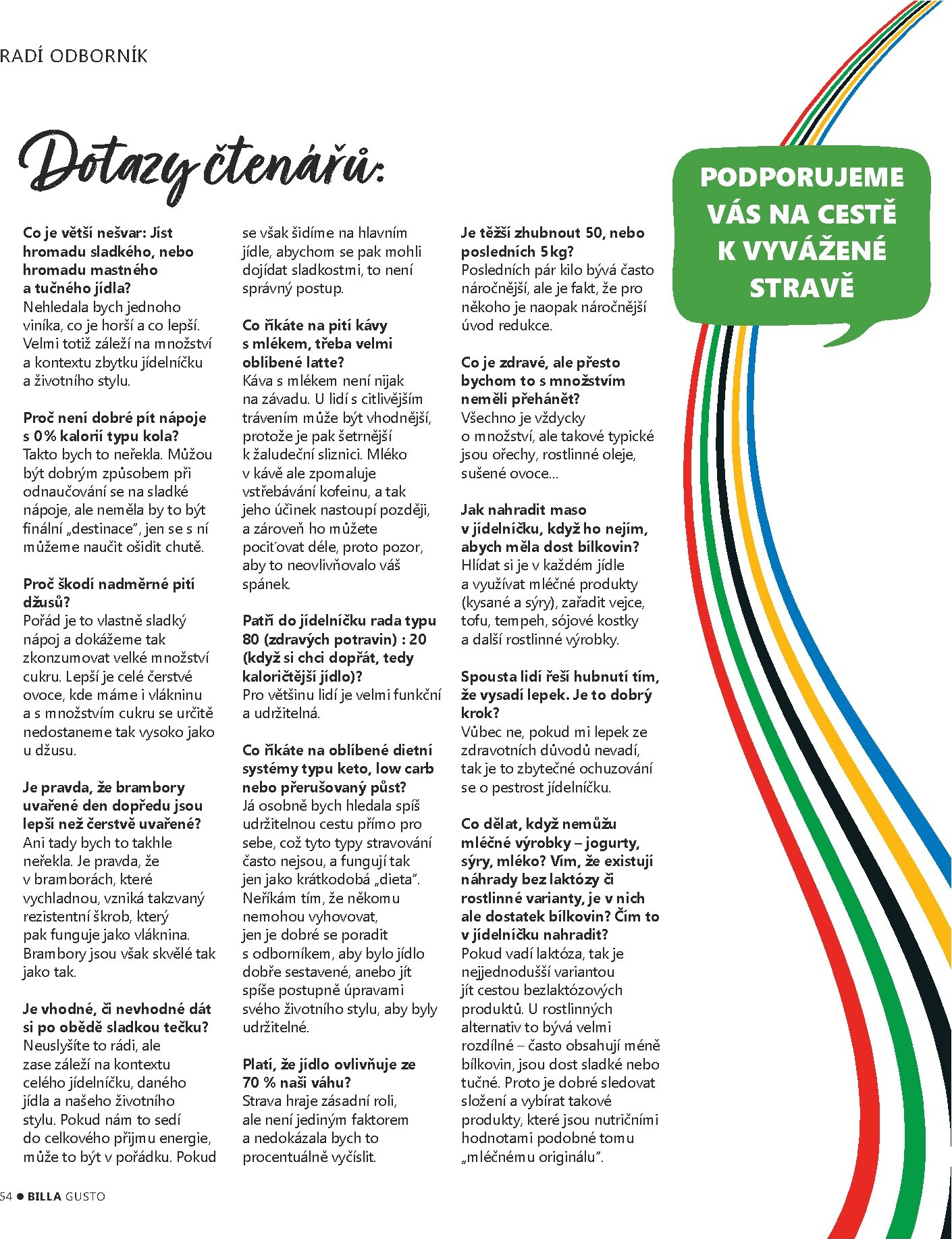 billa - Billa - Gusto magazín leták platný od úterý 10.03.2026 do neděle 31.05.2026 - page: 54