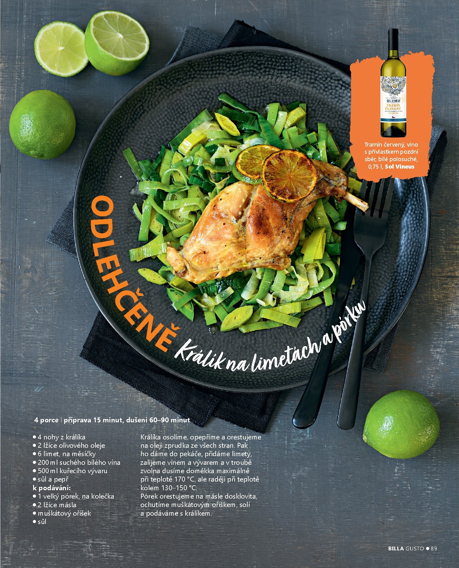 billa - Billa - Gusto magazín leták platný od úterý 10.03.2026 do neděle 31.05.2026 - page: 89