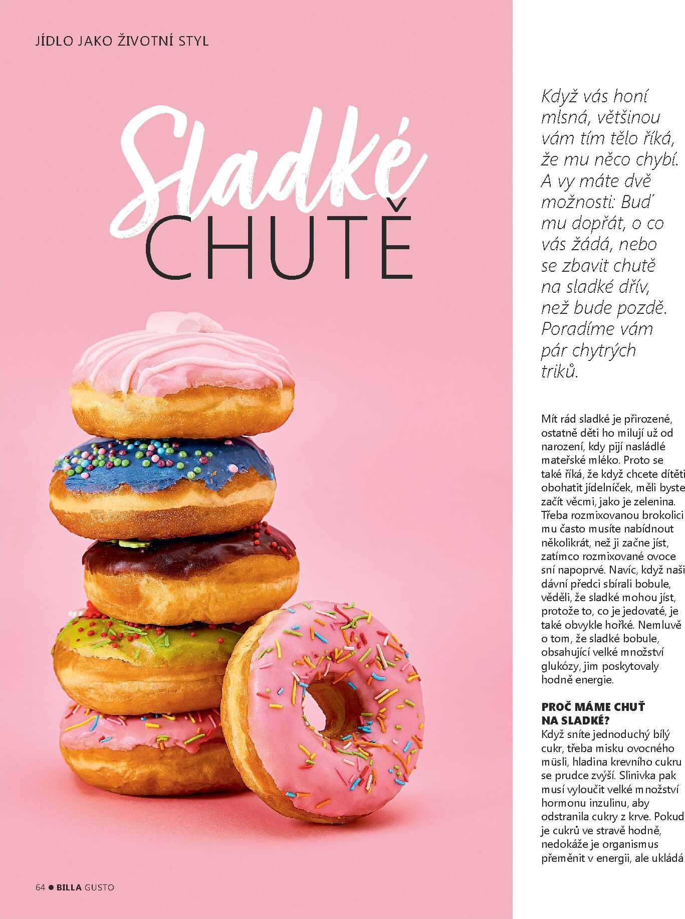 billa - Billa - Gusto magazín leták platný od úterý 10.03.2026 do neděle 31.05.2026 - page: 64