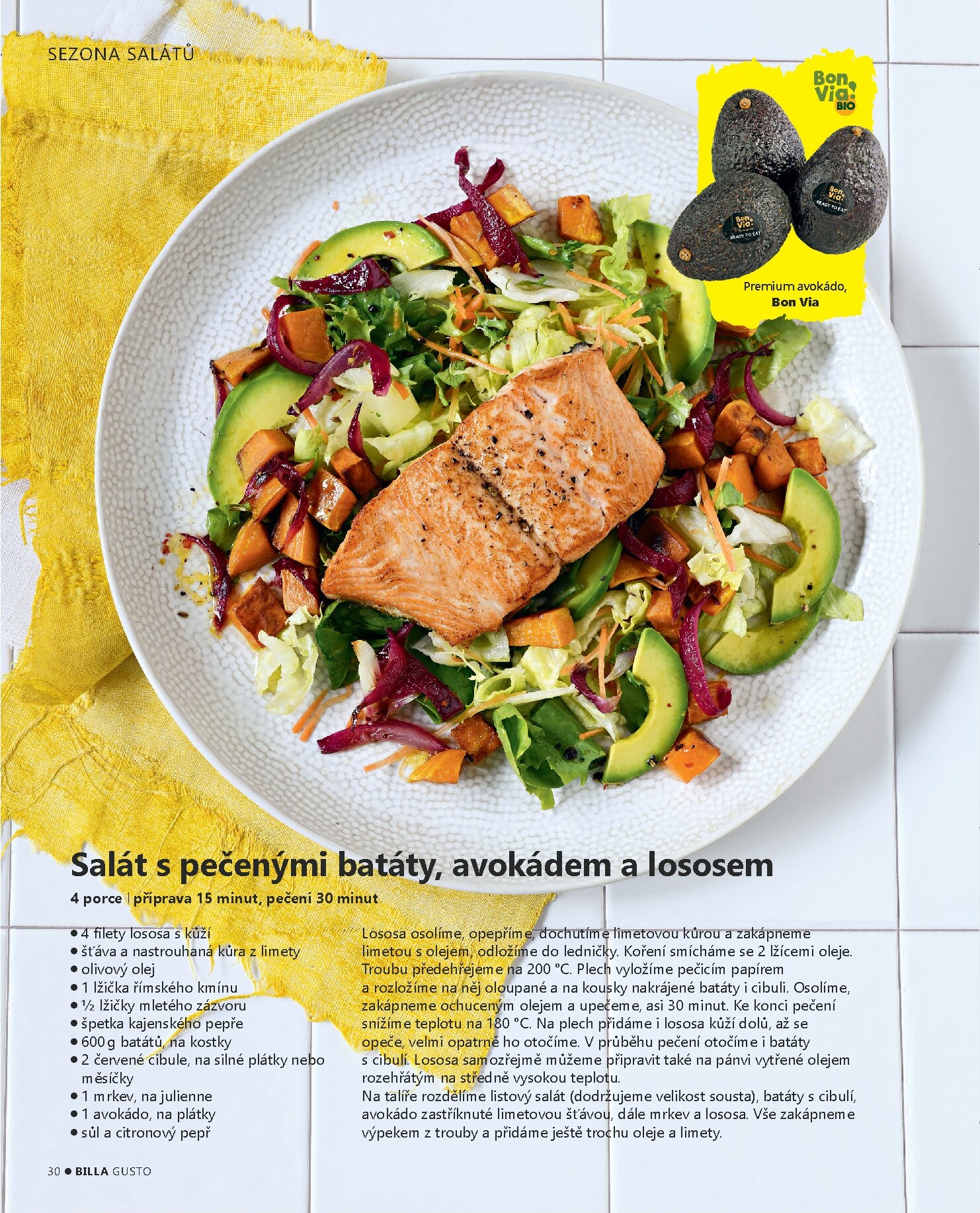 billa - Billa - Gusto magazín leták platný od úterý 10.03.2026 do neděle 31.05.2026 - page: 30