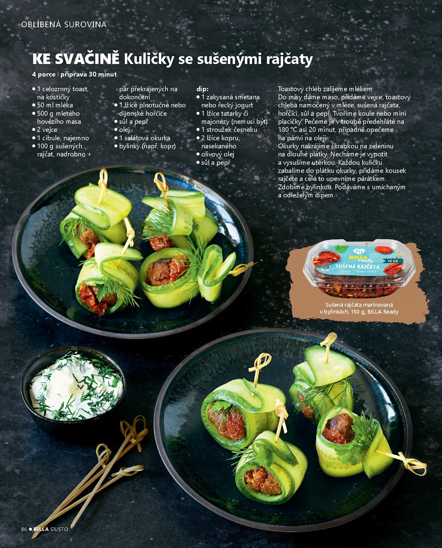 billa - Billa - Gusto magazín leták platný od úterý 10.03.2026 do neděle 31.05.2026 - page: 86