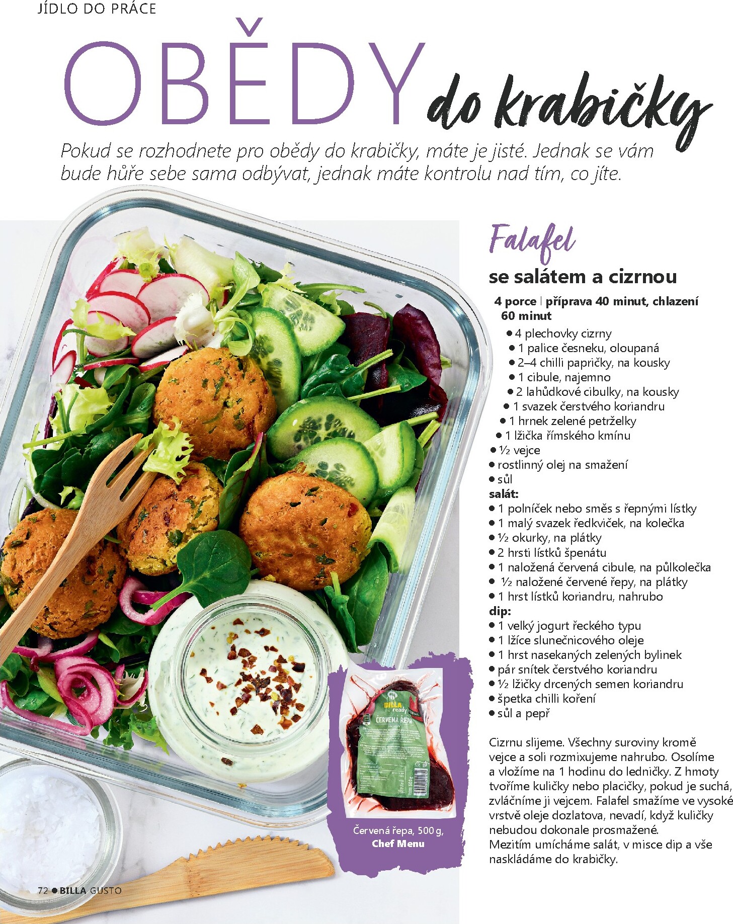 billa - Billa - Gusto magazín leták platný od úterý 10.03.2026 do neděle 31.05.2026 - page: 72