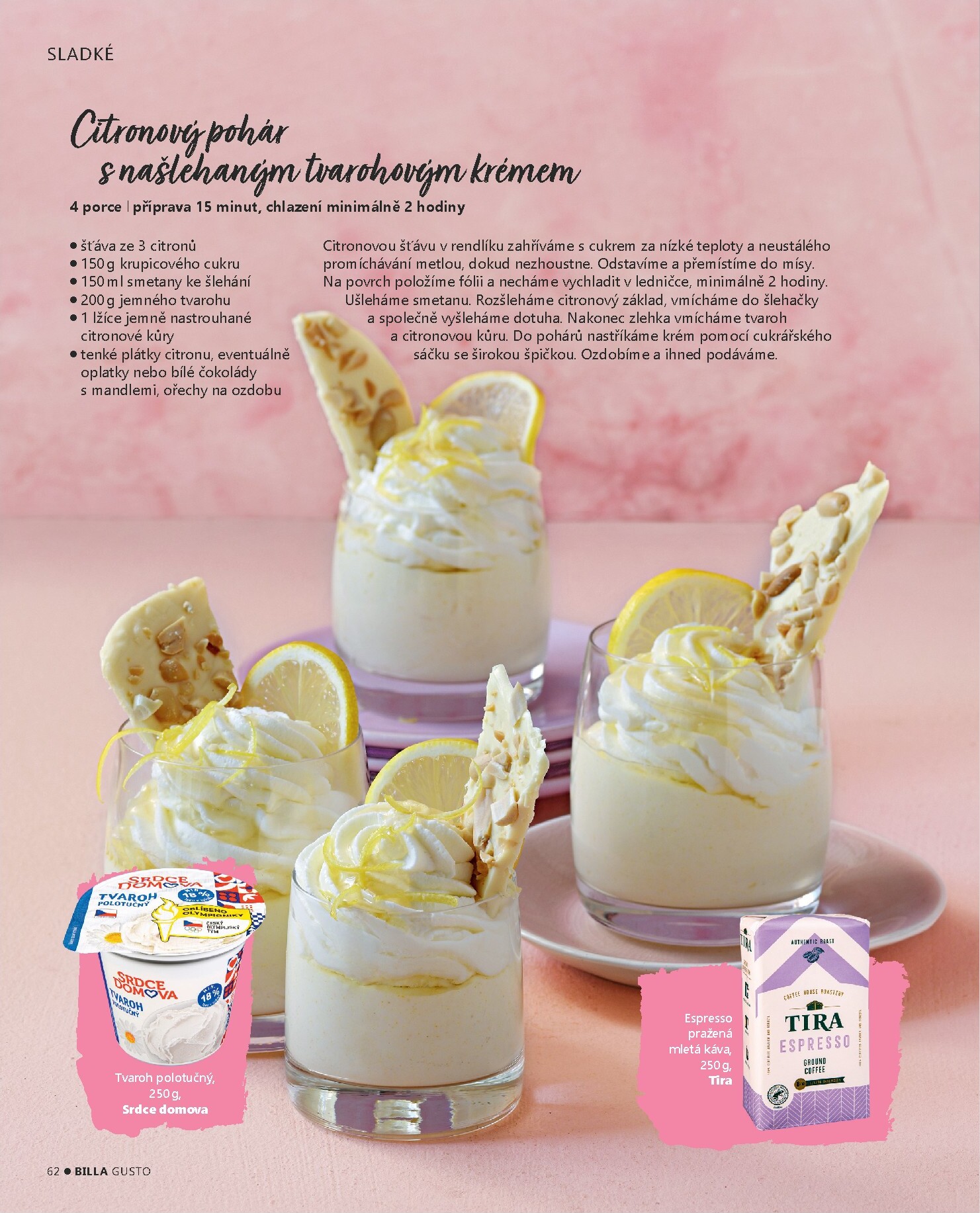 billa - Billa - Gusto magazín leták platný od úterý 10.03.2026 do neděle 31.05.2026 - page: 62