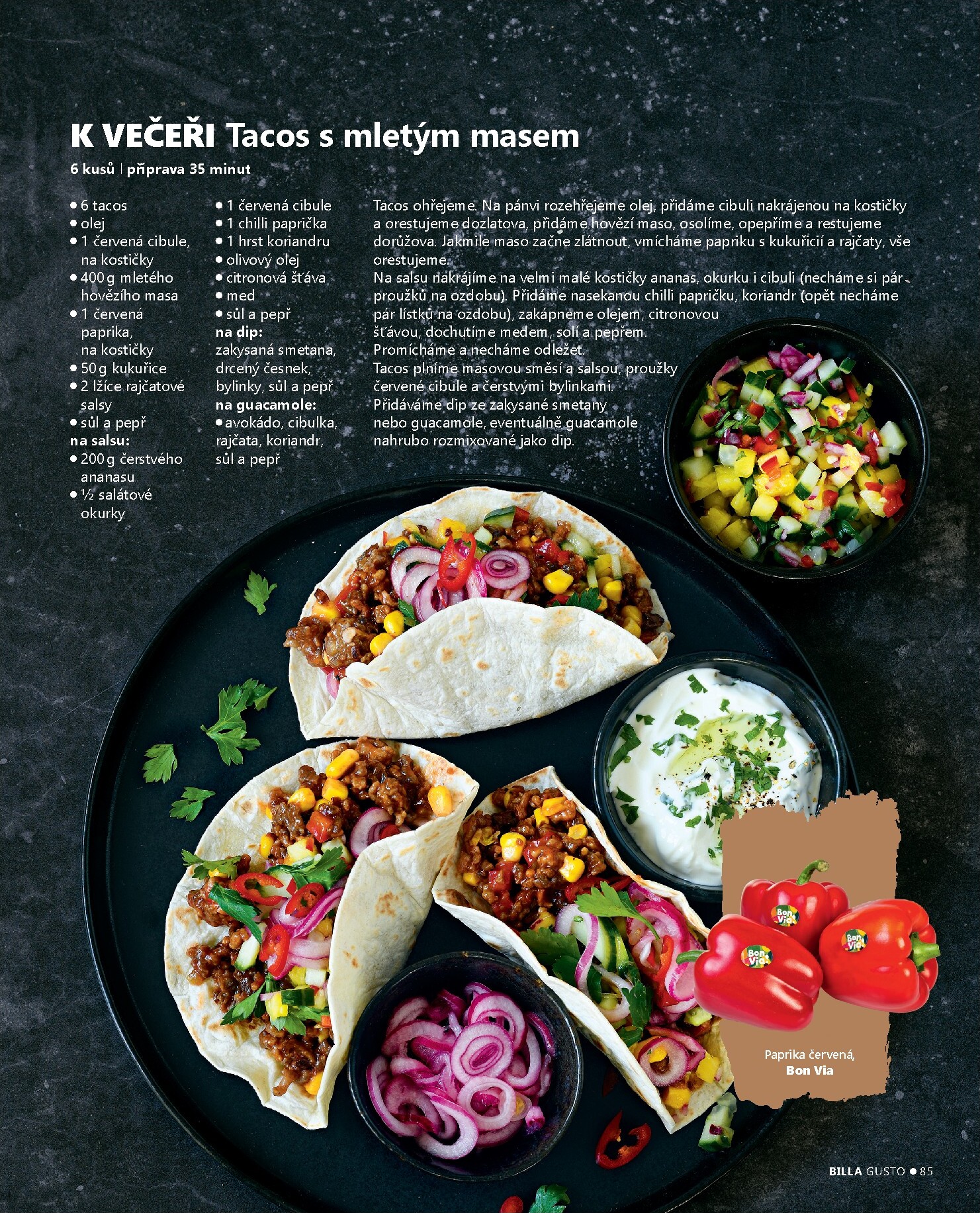 billa - Billa - Gusto magazín leták platný od úterý 10.03.2026 do neděle 31.05.2026 - page: 85