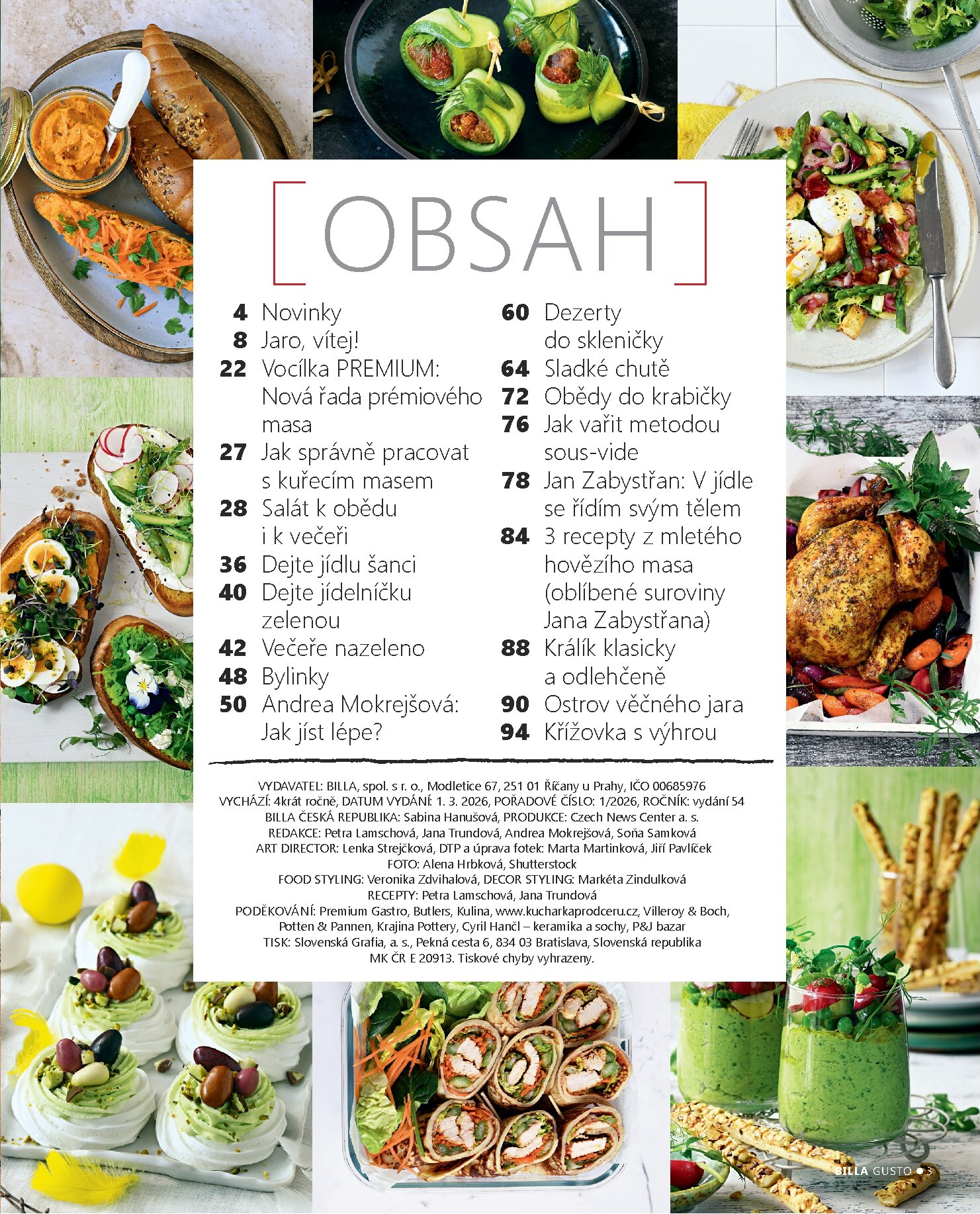 billa - Billa - Gusto magazín leták platný od úterý 10.03.2026 do neděle 31.05.2026 - page: 3