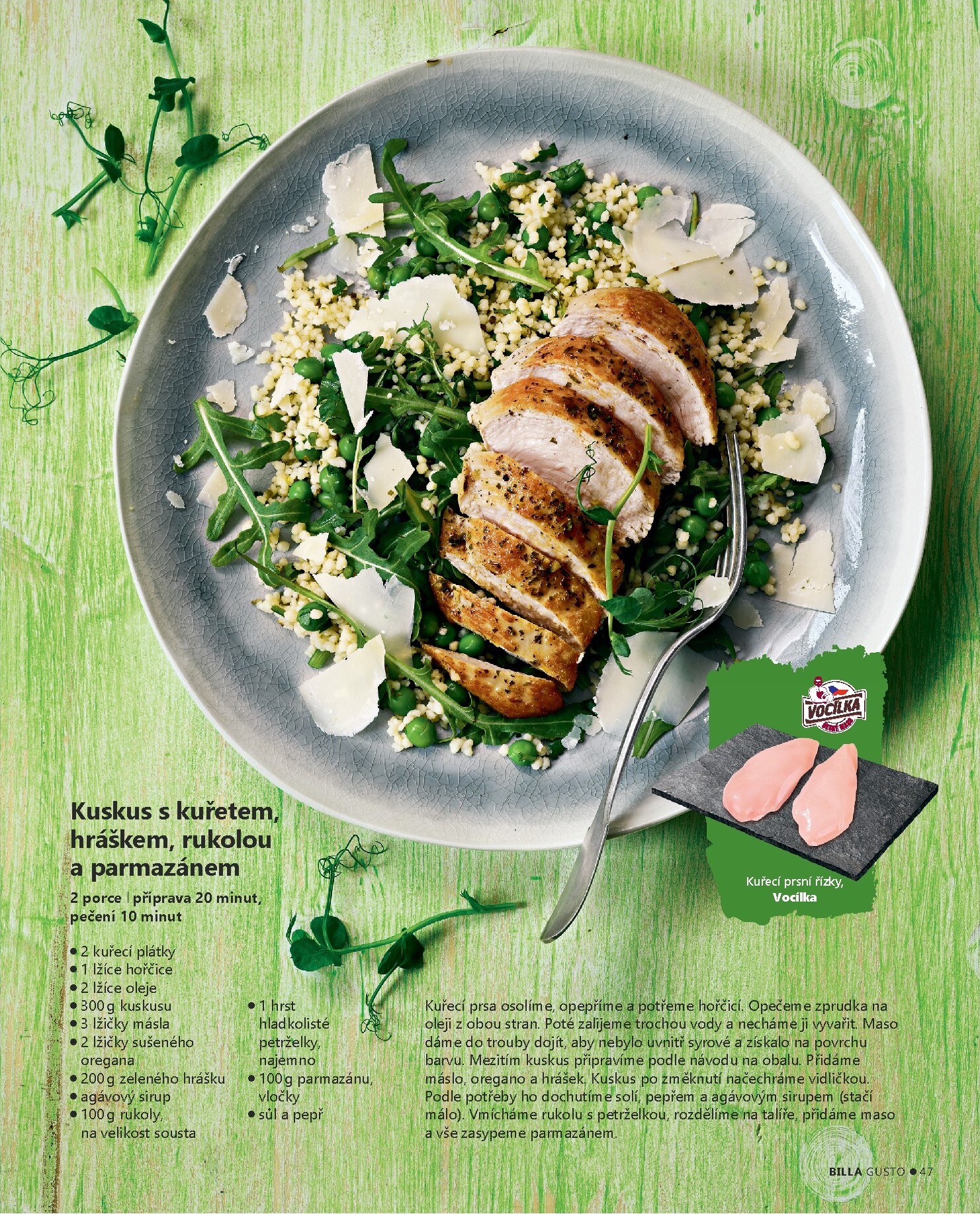 billa - Billa - Gusto magazín leták platný od úterý 10.03.2026 do neděle 31.05.2026 - page: 47