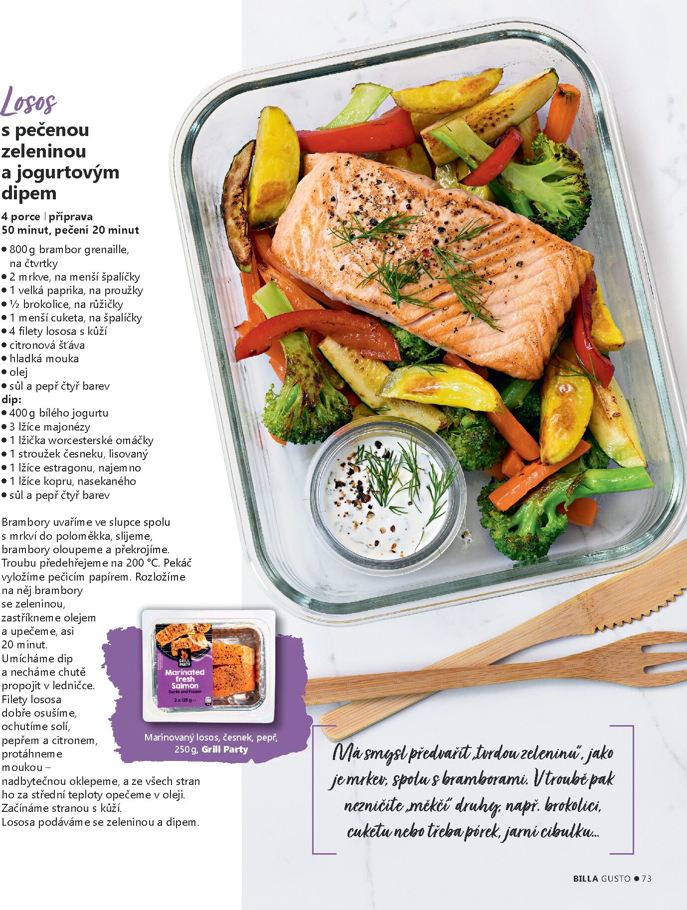 billa - Billa - Gusto magazín leták platný od úterý 10.03.2026 do neděle 31.05.2026 - page: 73