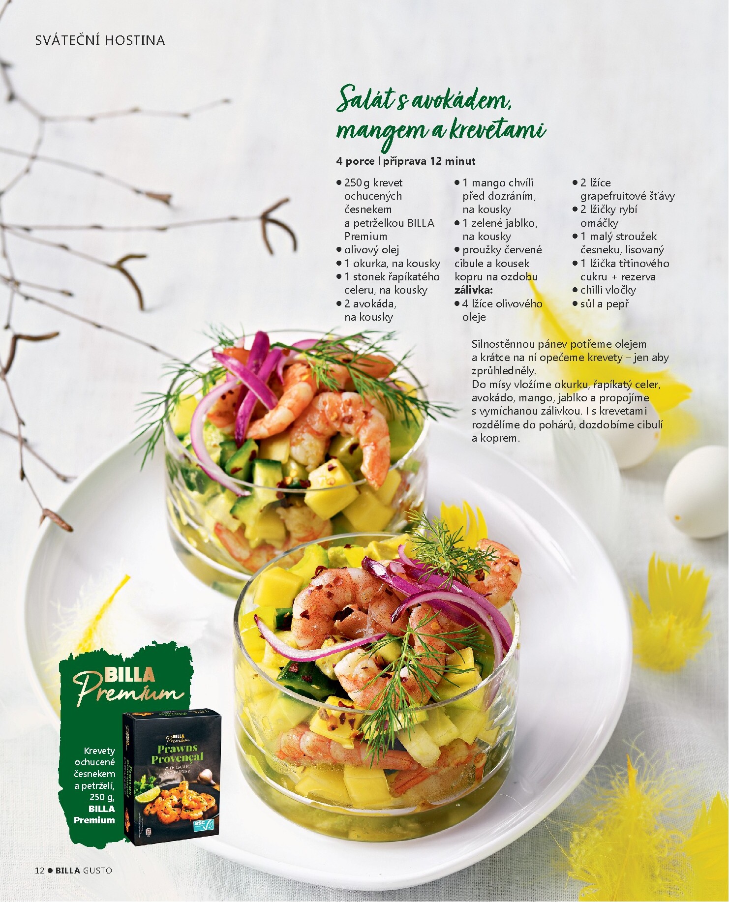 billa - Billa - Gusto magazín leták platný od úterý 10.03.2026 do neděle 31.05.2026 - page: 12