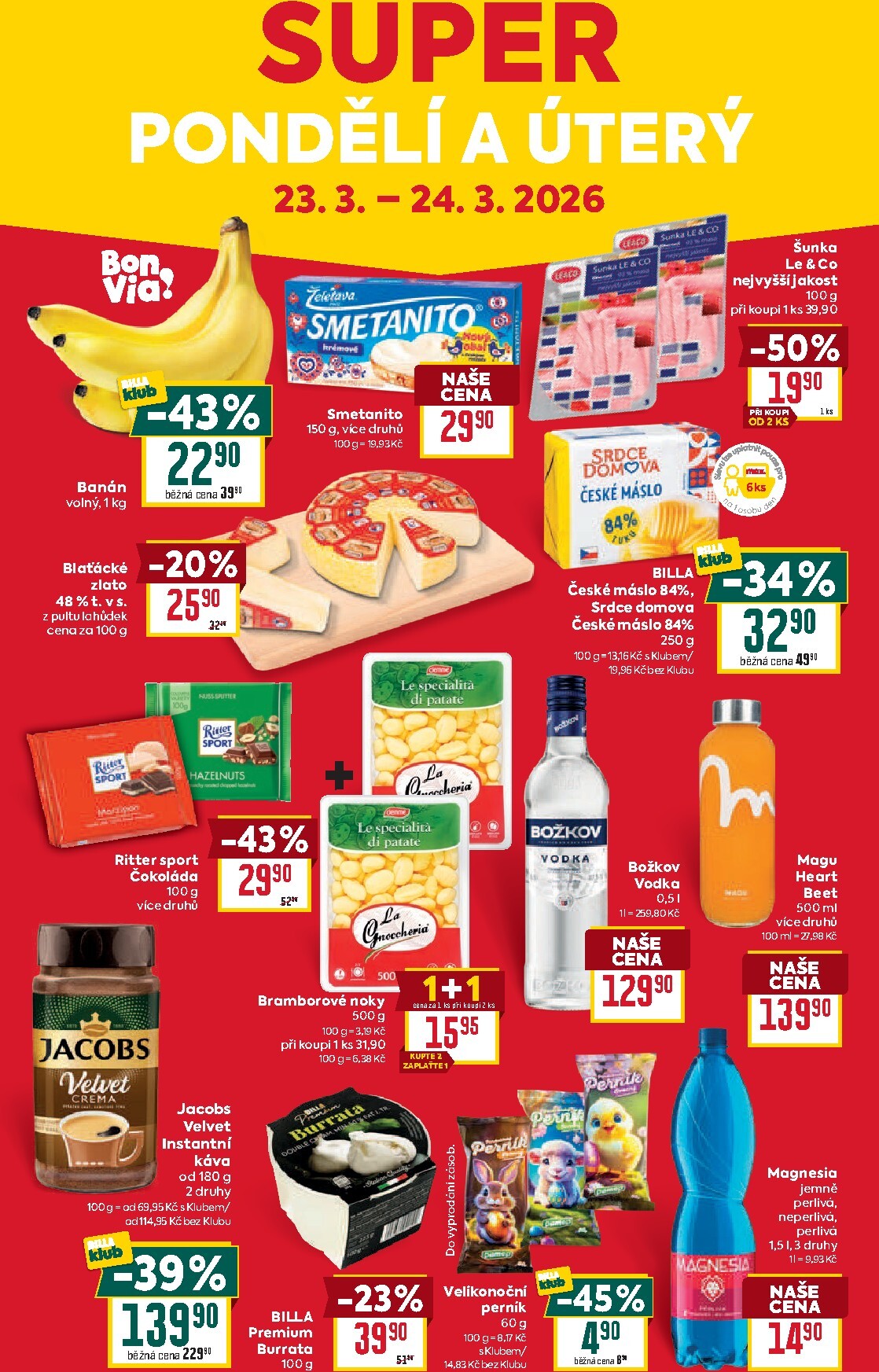 billa - Billa leták platný od středy 18.03.2026 do úterý 24.03.2026 - page: 34