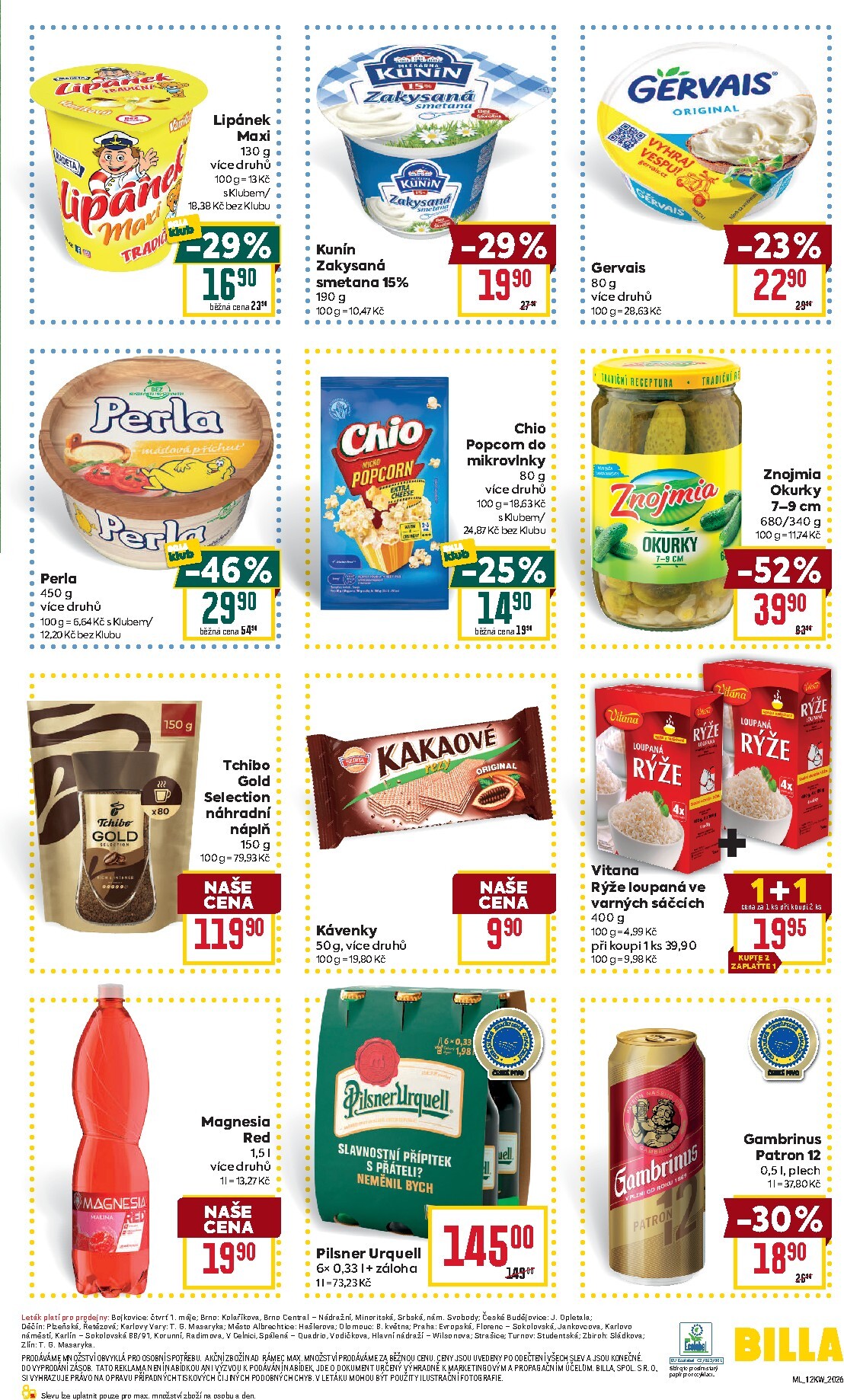 billa - Billa - Malý leták leták platný od středy 18.03.2026 do úterý 24.03.2026 - page: 3