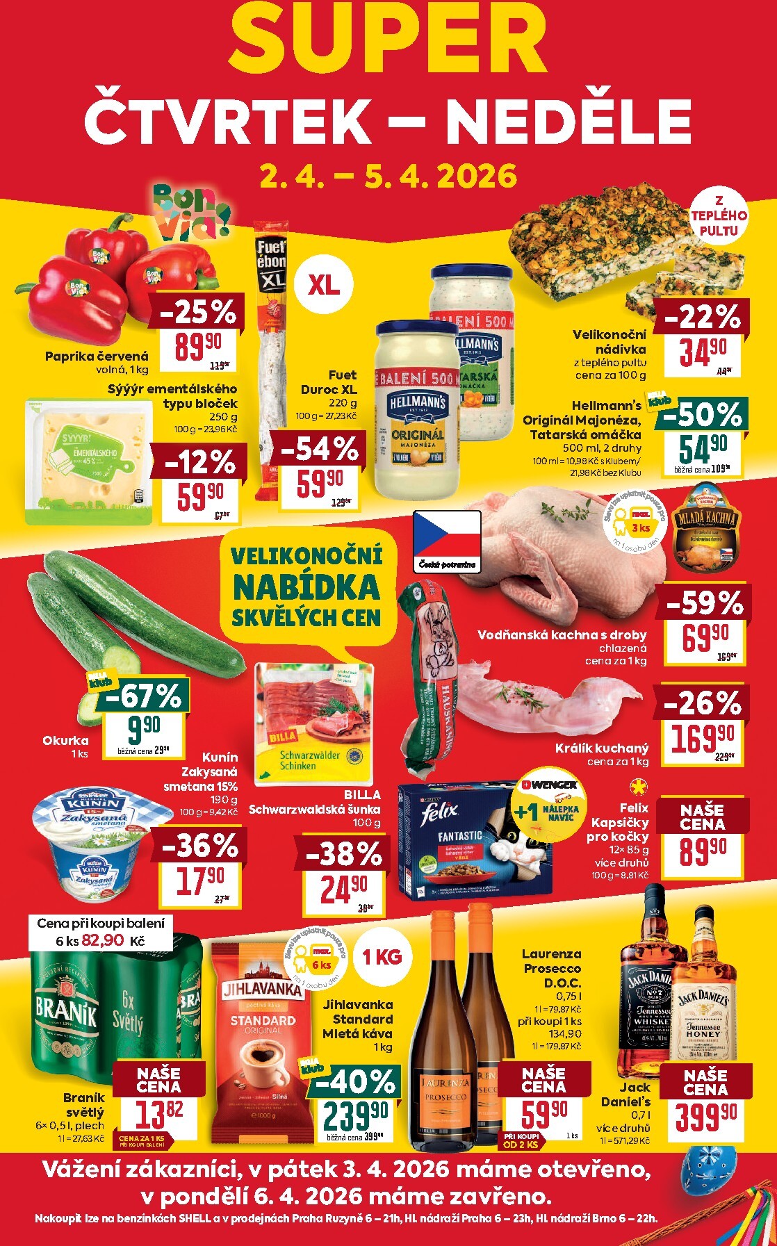 billa - Billa - Malý leták leták platný od středy 01.04.2026 do úterý 07.04.2026 - page: 4