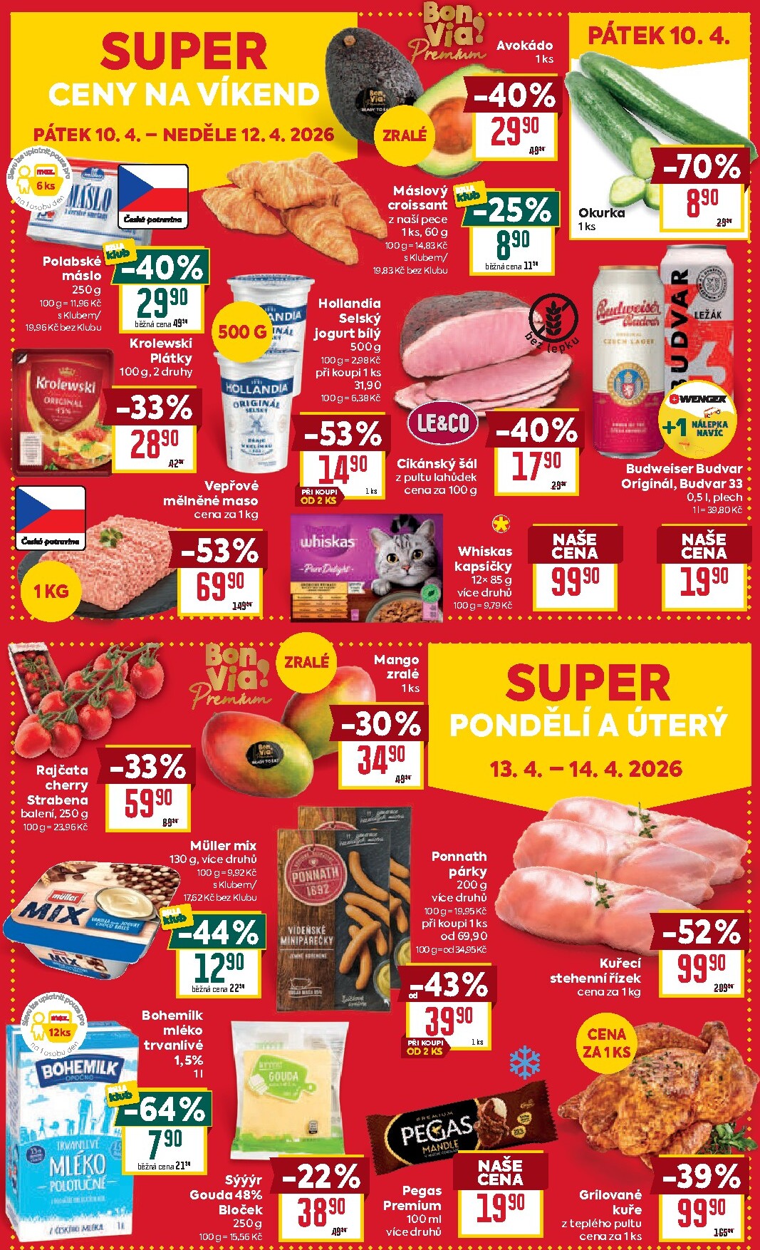 billa - Budoucí Billa - Malý leták leták platný od středy 15.04.2026 do úterý 21.04.2026 - page: 4