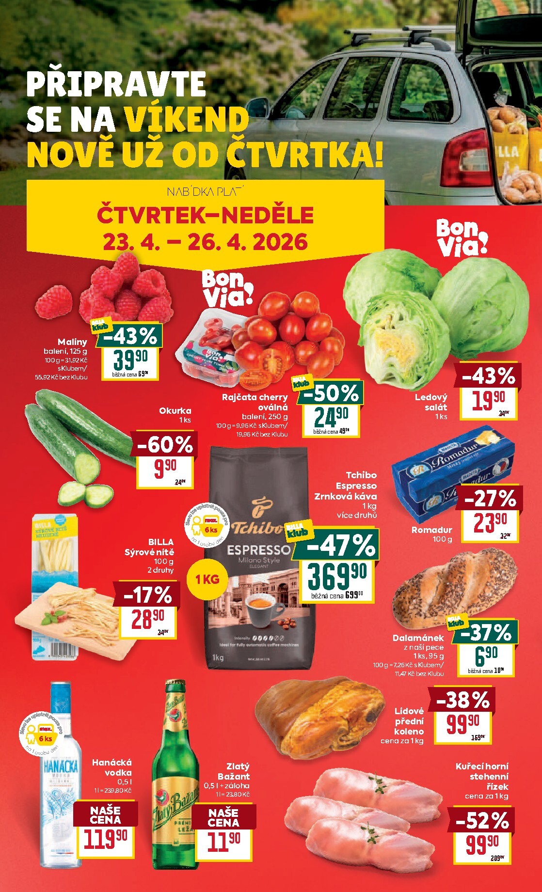 billa - Budoucí Billa leták platný od středy 22.04.2026 do úterý 28.04.2026 - page: 28