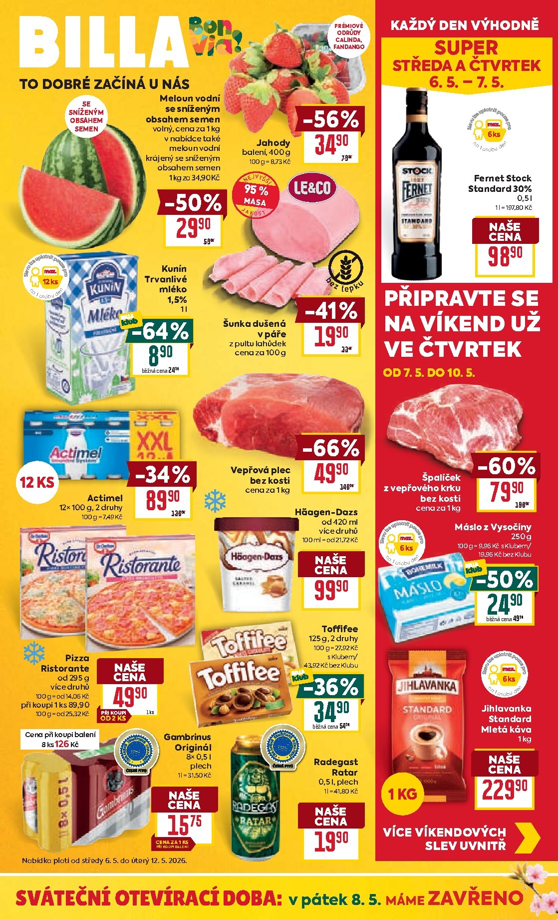 billa - Budoucí Billa leták platný od středy 06.05.2026 do úterý 12.05.2026
