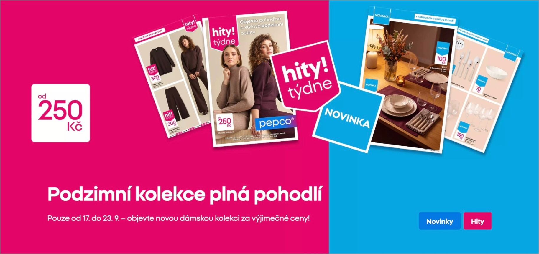 pepco - Aktuální Pepco leták platný od čtvrtka 17.09.2026 do středy 23.09.2026
