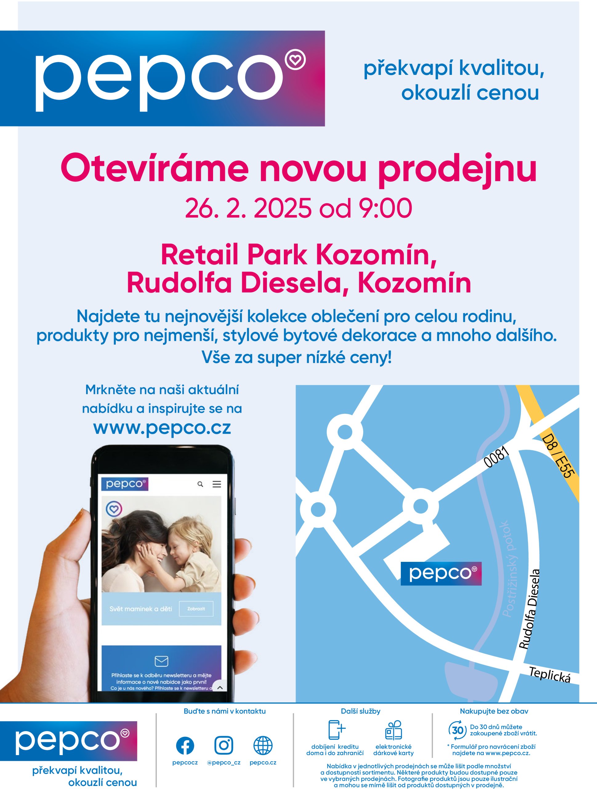 pepco - Leták Pepco - Právě otevíráme! – Kozomín od 26.02. do 05.03. - page: 2