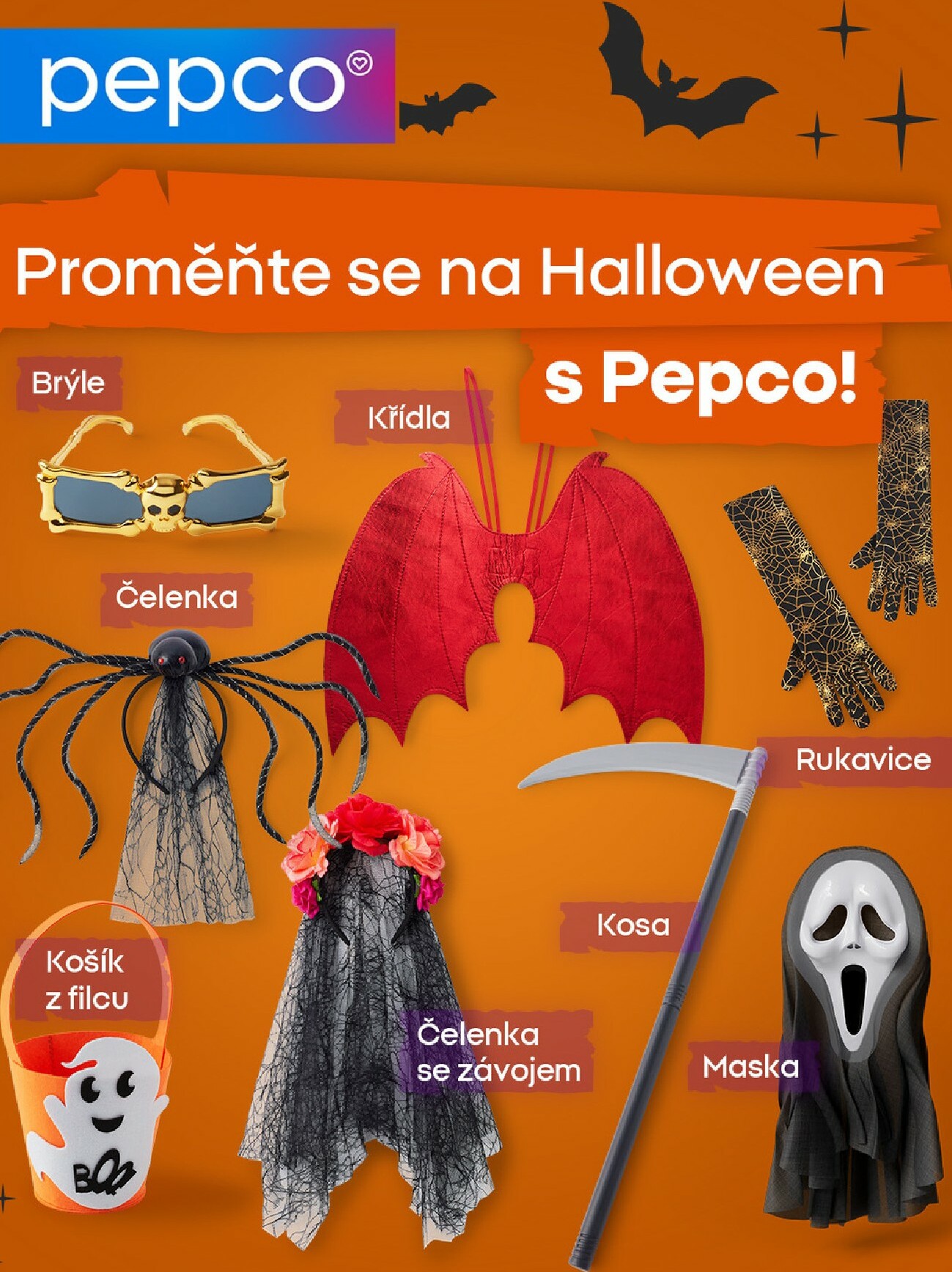 pepco - Aktuální leták Pepco - Halloween od 09.10. do 15.10.