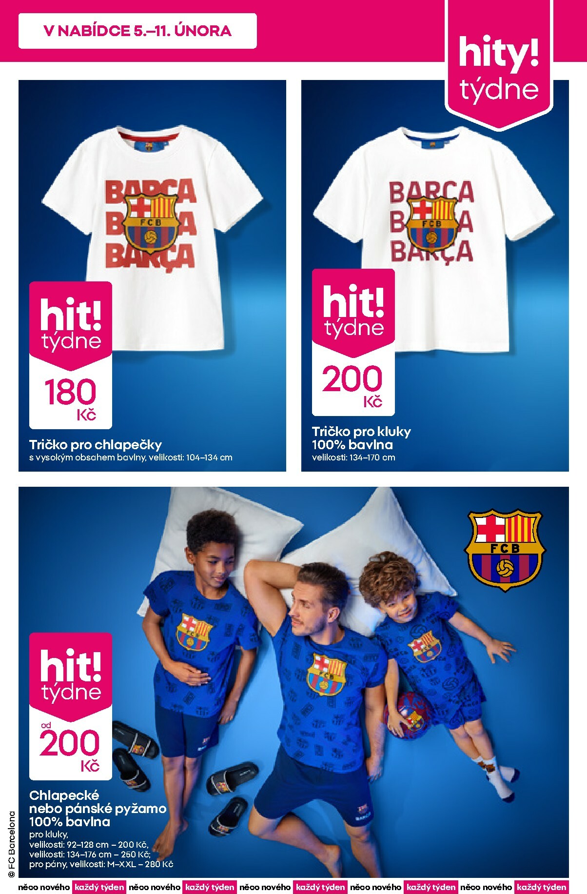 pepco - Pepco - Kolekce FC Barcelona leták platný od čtvrtka 05.02.2026 do středy 11.02.2026 - page: 3