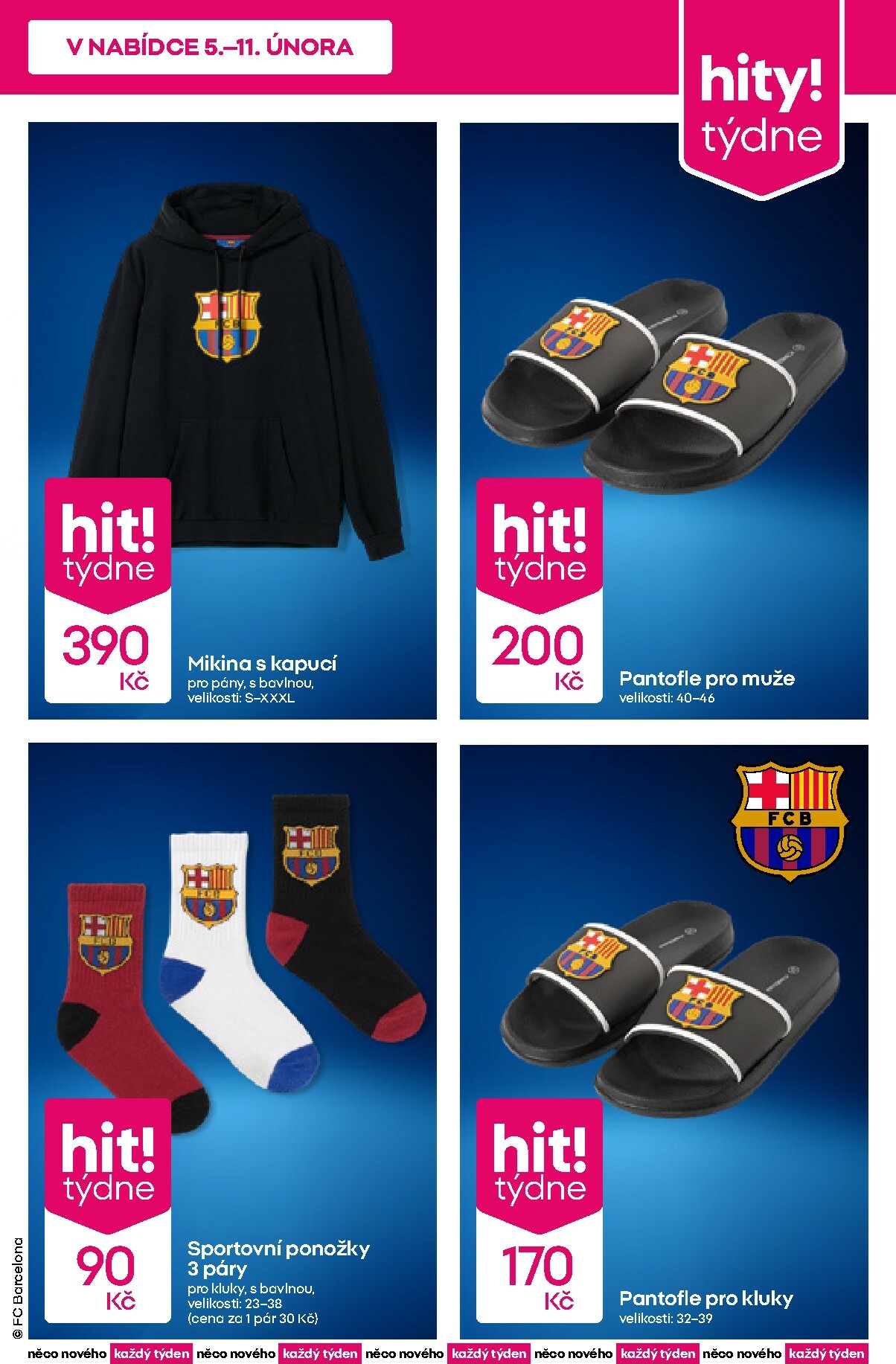 pepco - Pepco - Kolekce FC Barcelona leták platný od čtvrtka 05.02.2026 do středy 11.02.2026 - page: 5