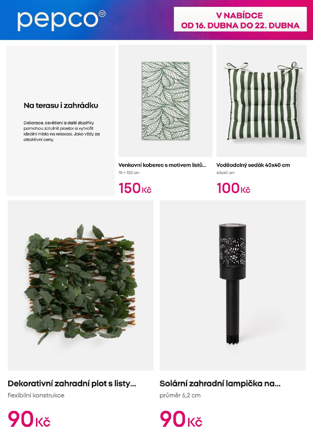 pepco - Aktuální Pepco leták platný od čtvrtka 16.04.2026 do středy 22.04.2026 - page: 7