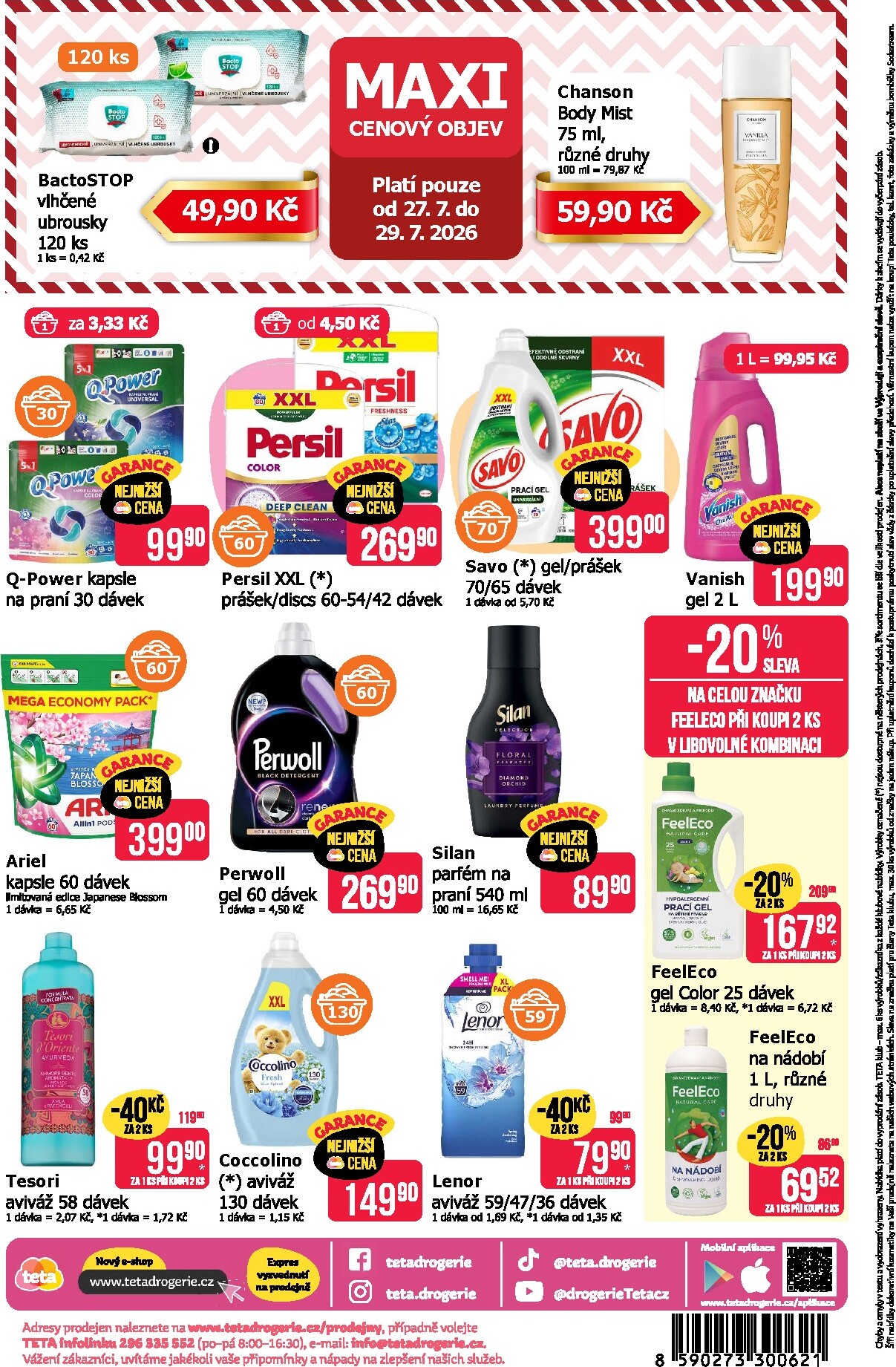teta-drogerie - Budoucí Teta drogerie leták platný od čtvrtka 16.07.2026 do úterý 28.07.2026 - page: 15