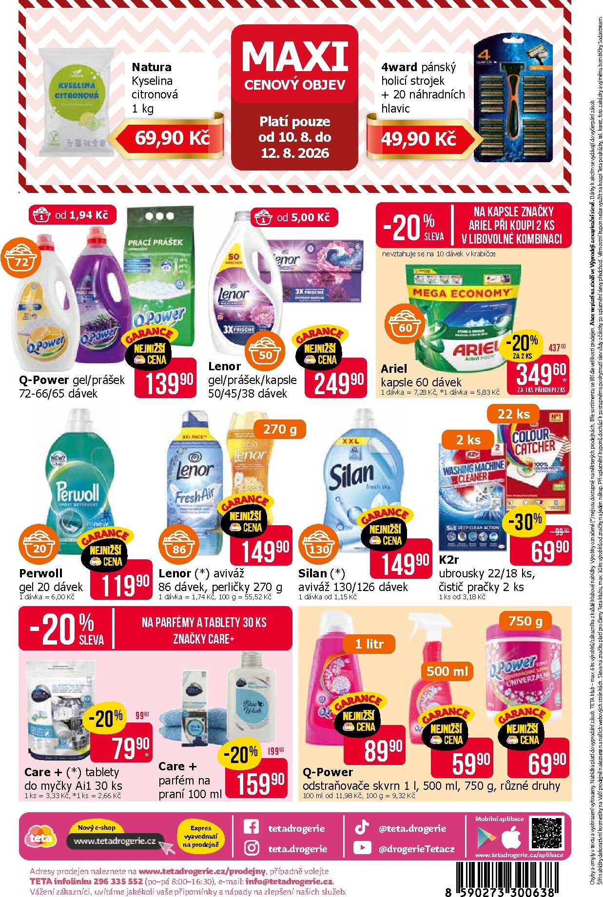 teta-drogerie - Budoucí Teta drogerie leták platný od čtvrtka 30.07.2026 do úterý 11.08.2026 - page: 14