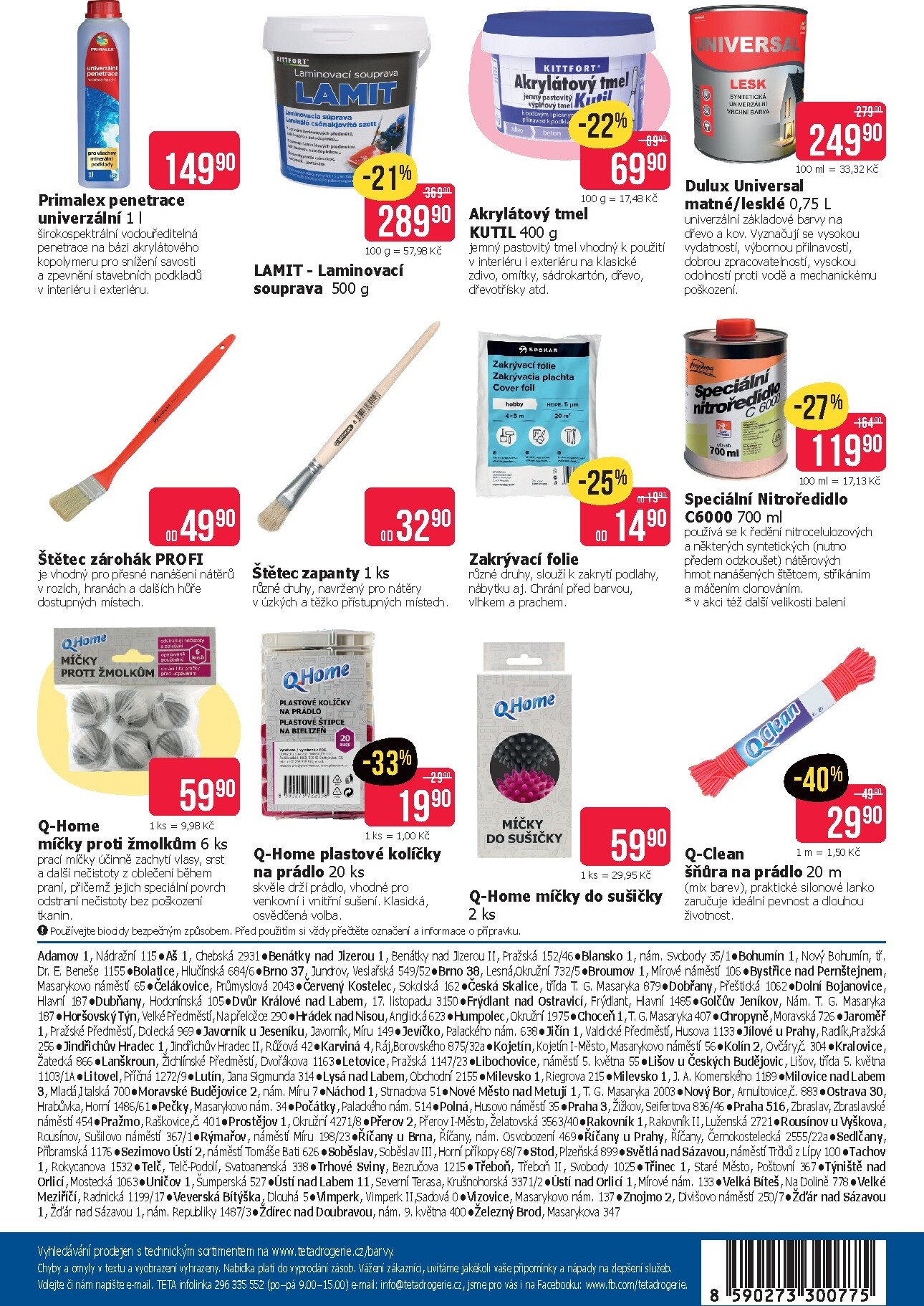teta-drogerie - Aktuální Teta drogerie - Dům a zahrada leták platný od čtvrtka 30.07.2026 do úterý 25.08.2026 - page: 2