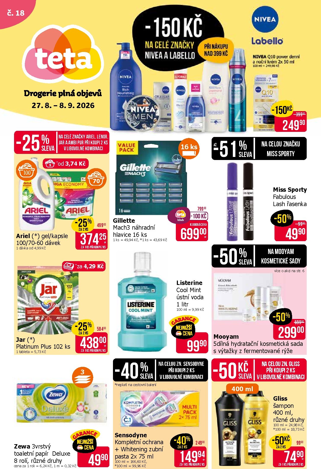 teta-drogerie - Budoucí Teta drogerie leták platný od čtvrtka 27.08.2026 do úterý 08.09.2026