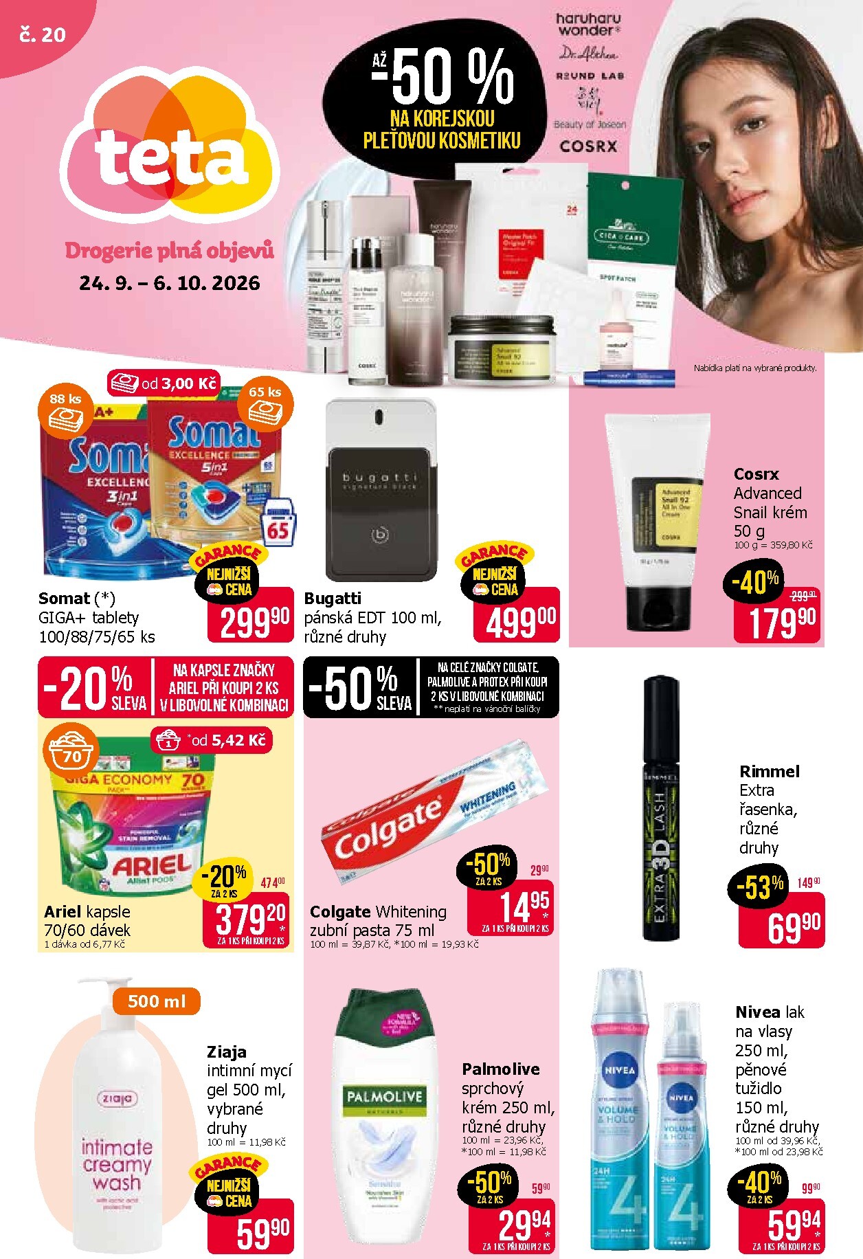 teta-drogerie - Budoucí Teta drogerie leták platný od čtvrtka 24.09.2026 do úterý 06.10.2026