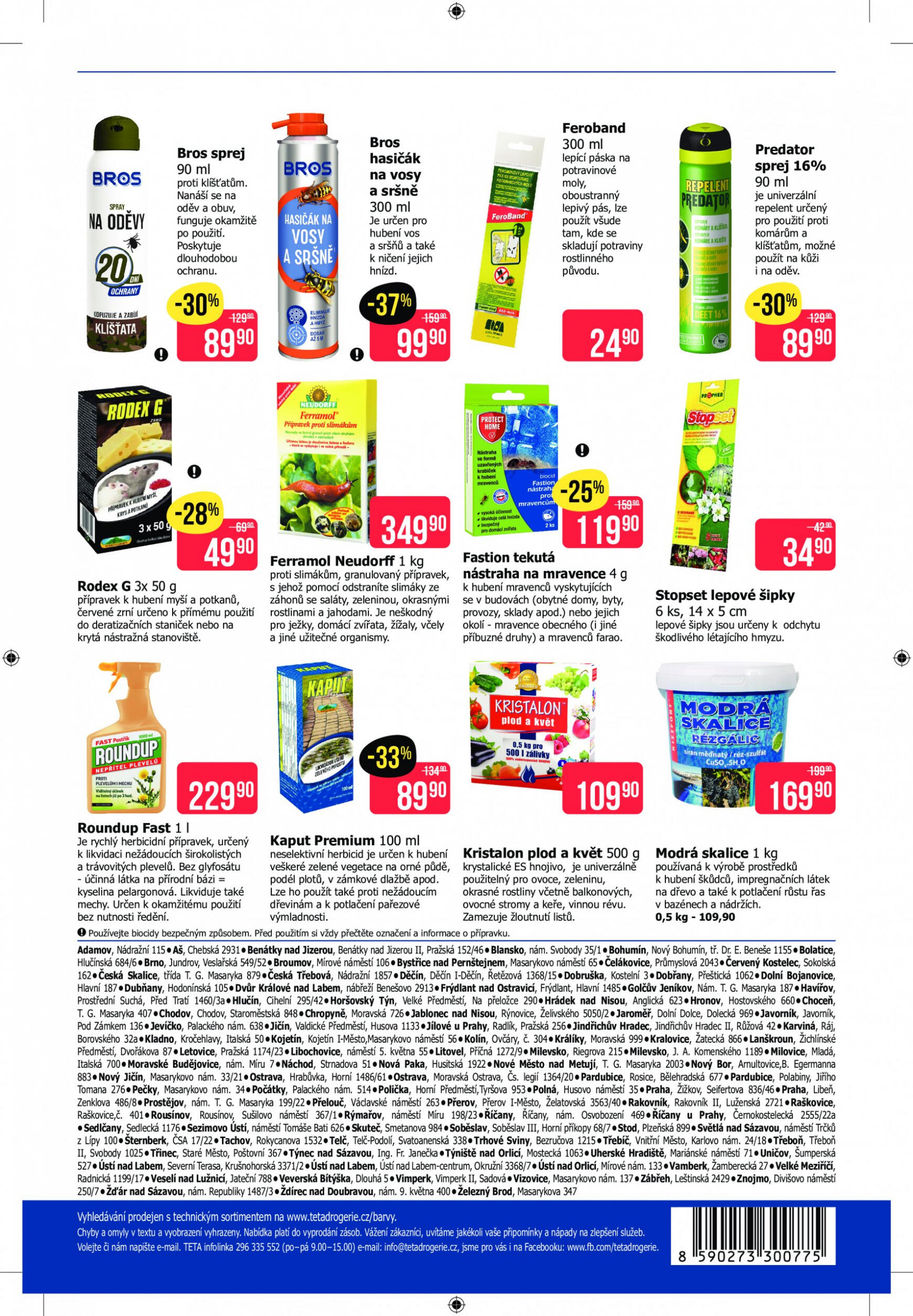 teta-drogerie - Leták Teta drogerie - Dům a zahrada od 01.08. do 27.08. - page: 2