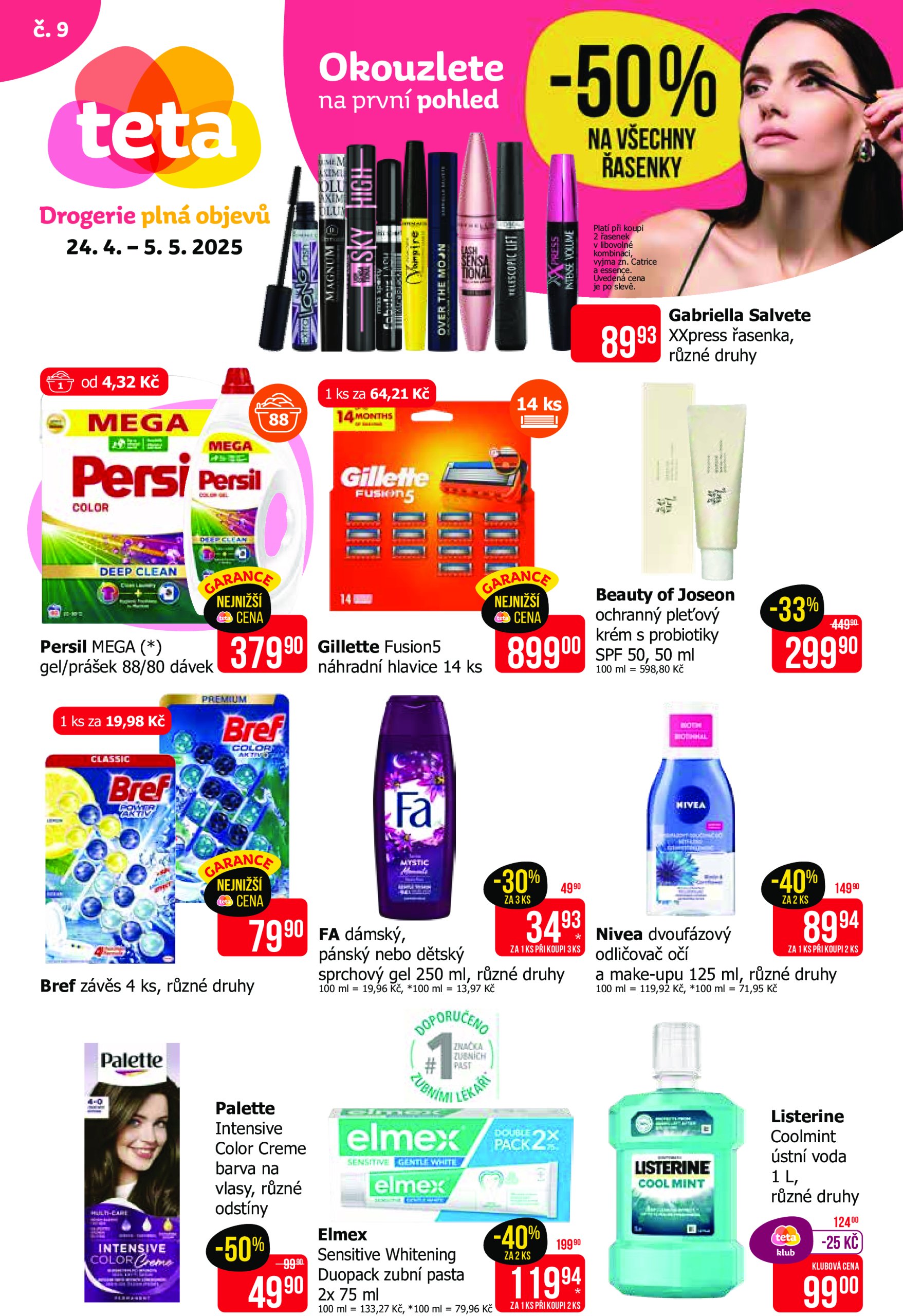 teta-drogerie - Leták Teta drogerie od 24.04. do 05.05. - page: 1