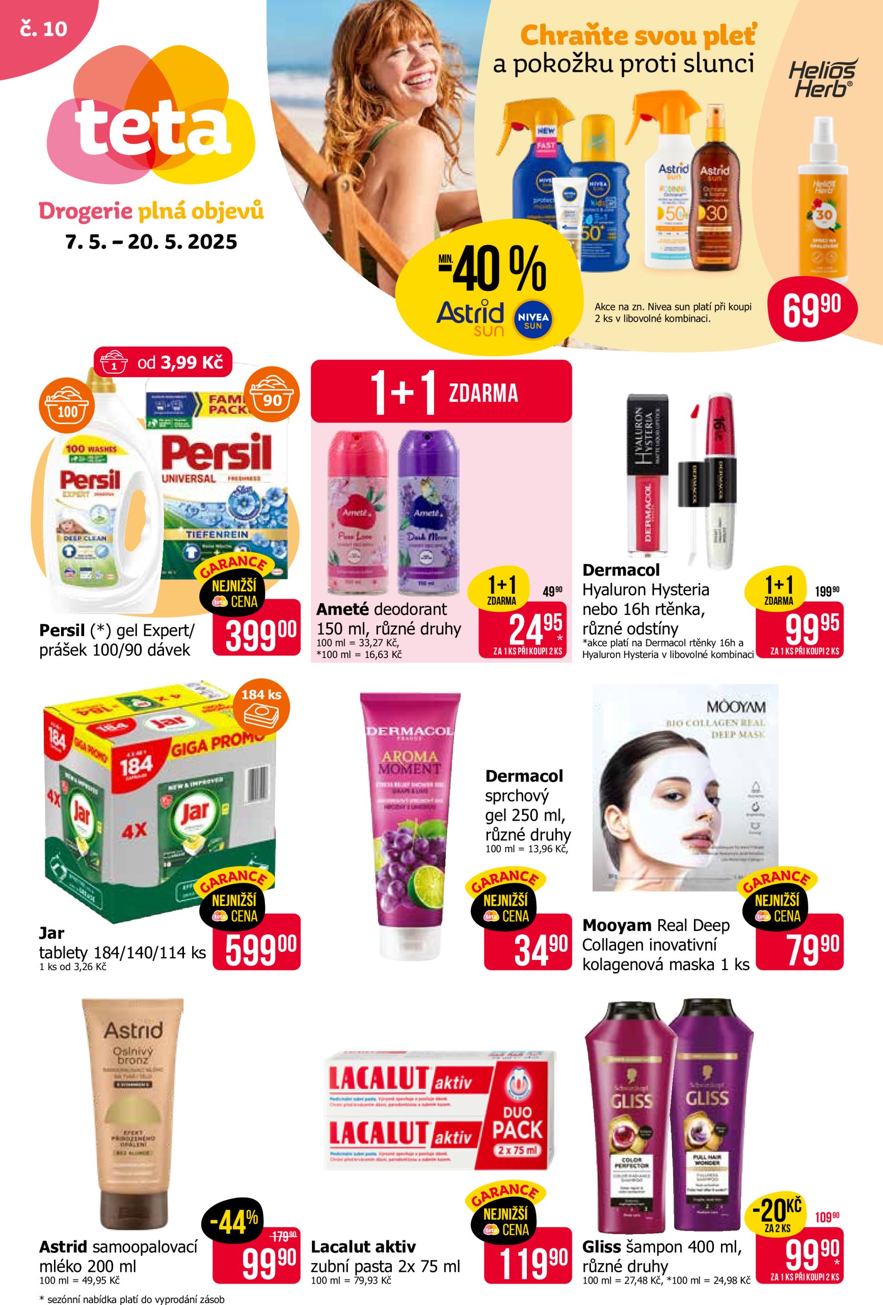 teta-drogerie - Leták Teta drogerie od 07.05. do 20.05.