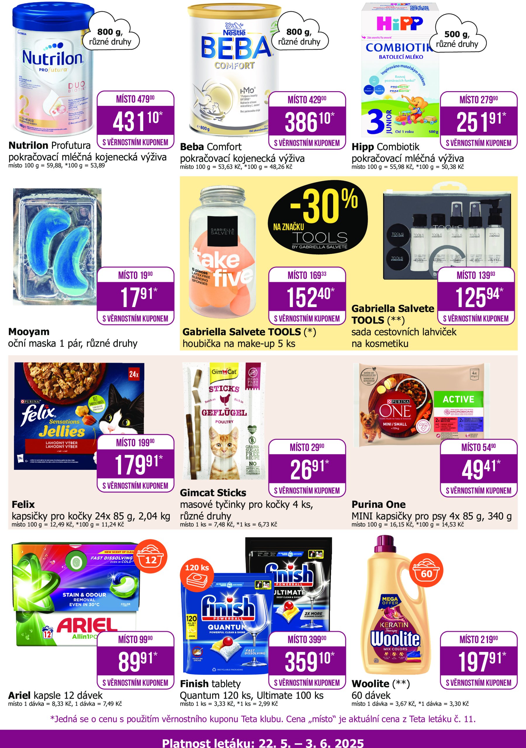 teta-drogerie - Leták Teta drogerie - Akce pro členy Teta klubu od 22.05. do 02.06. - page: 2