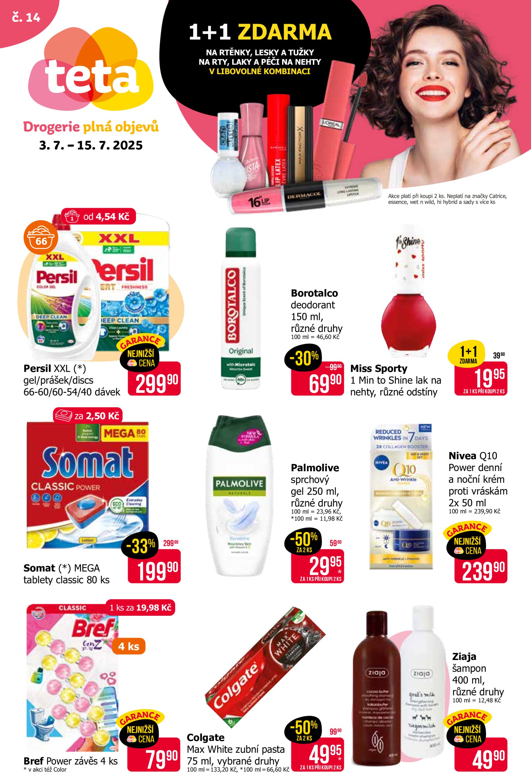 teta-drogerie - Leták Teta drogerie od 03.07. do 15.07.