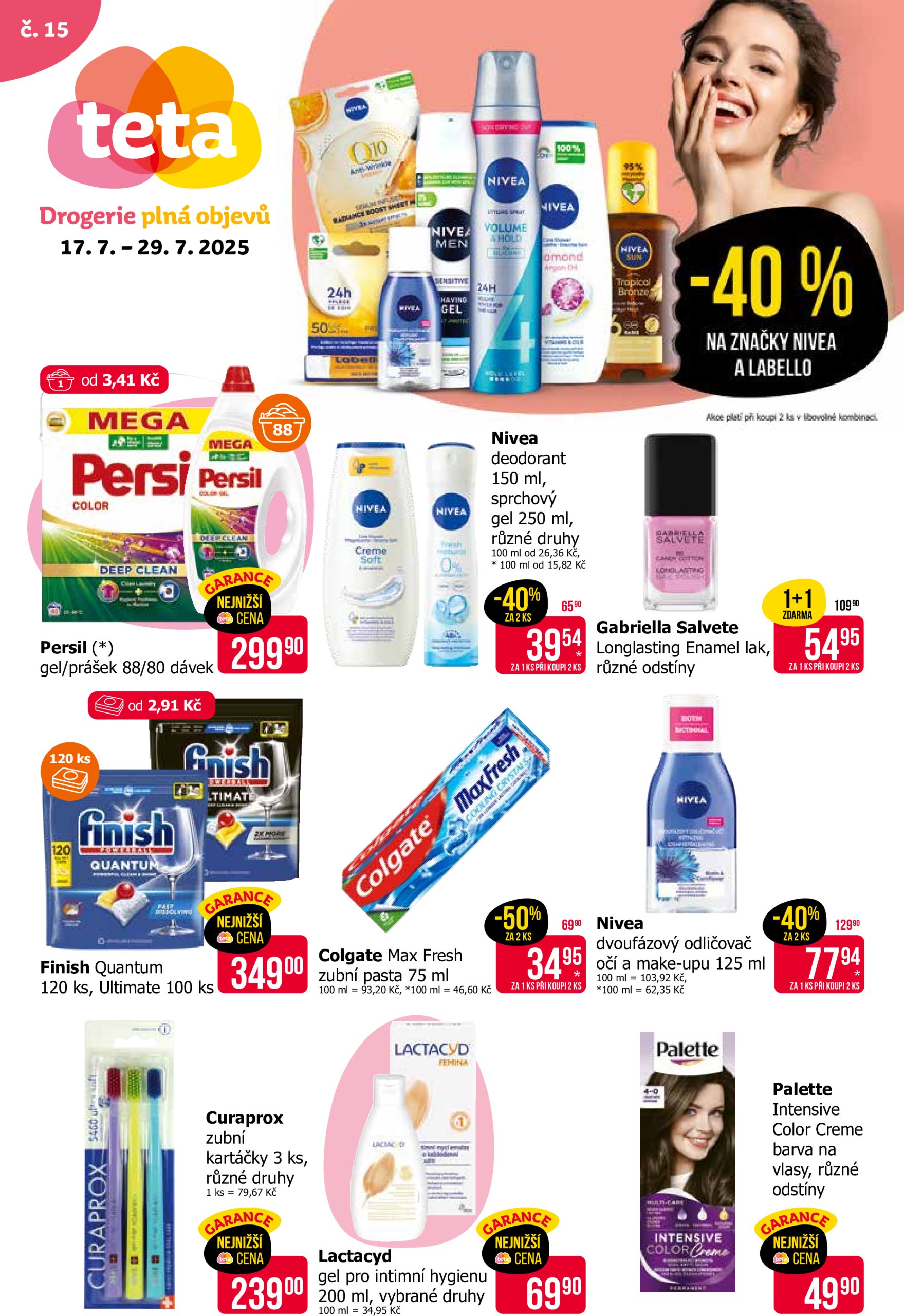 teta-drogerie - Leták Teta drogerie od 17.07. do 29.07.