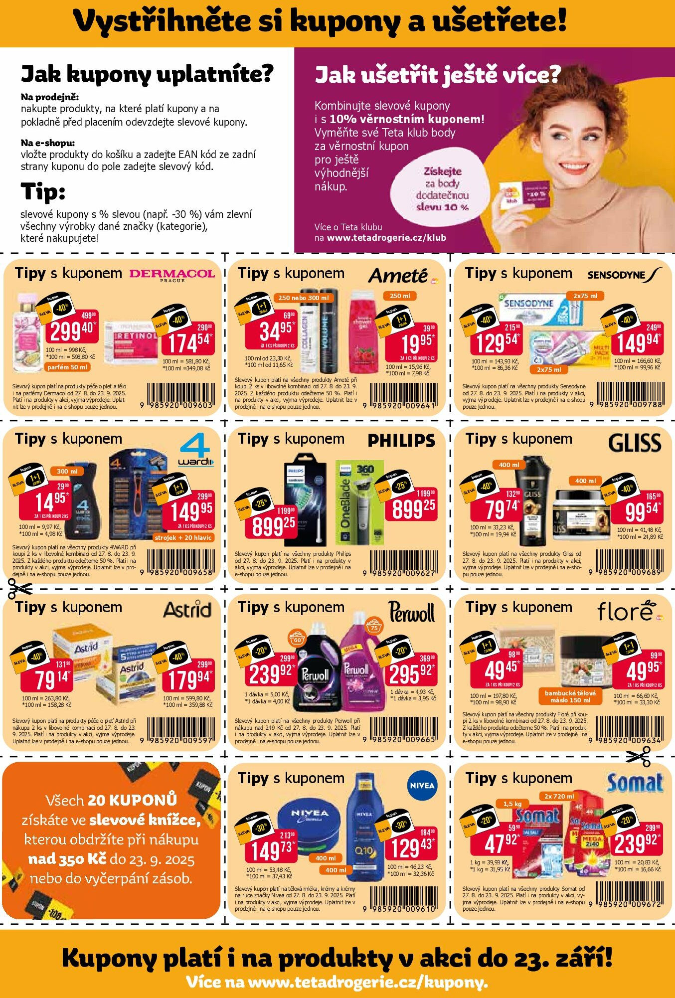 teta-drogerie - Leták Teta drogerie od 28.08. do 09.09. - page: 20
