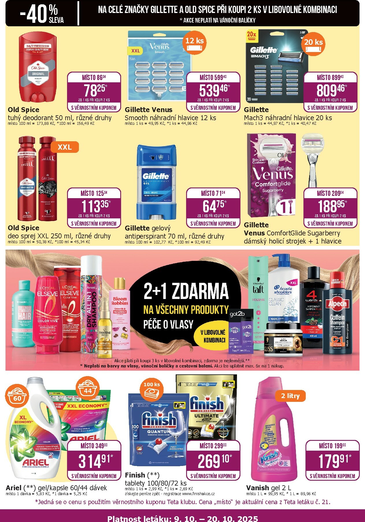 teta-drogerie - Aktuální leták Teta drogerie - Klubová akce od 09.10. do 20.10. - page: 2