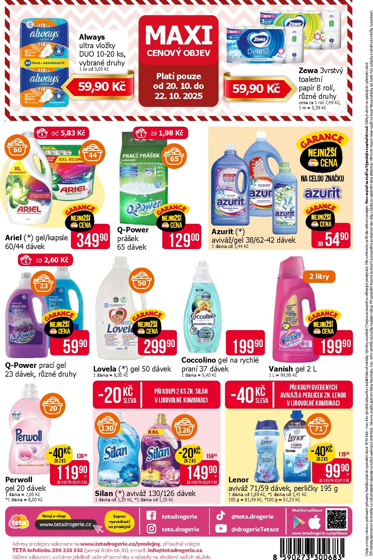 teta-drogerie - Aktuální leták Teta drogerie od 09.10. do 20.10. - page: 19