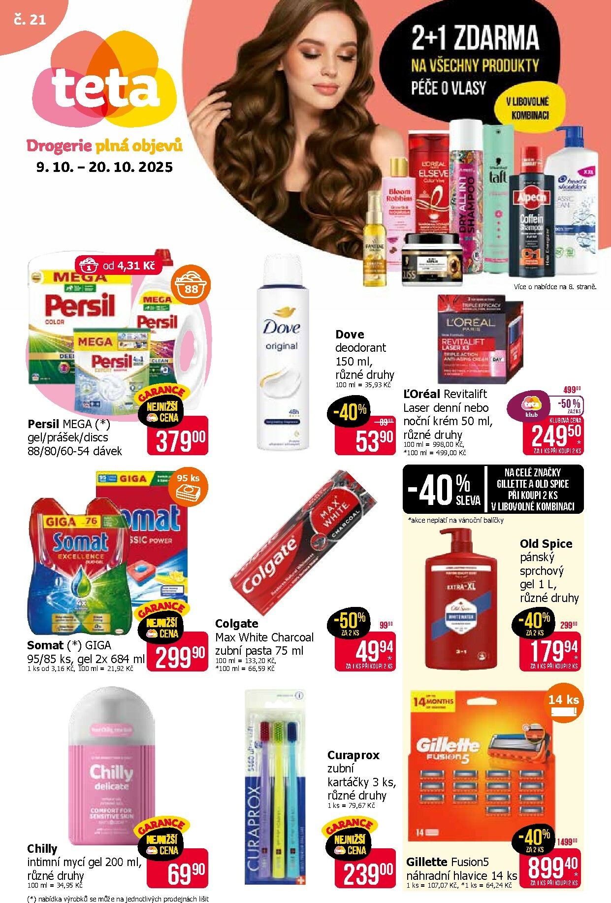 teta-drogerie - Aktuální leták Teta drogerie od 09.10. do 20.10. - page: 1