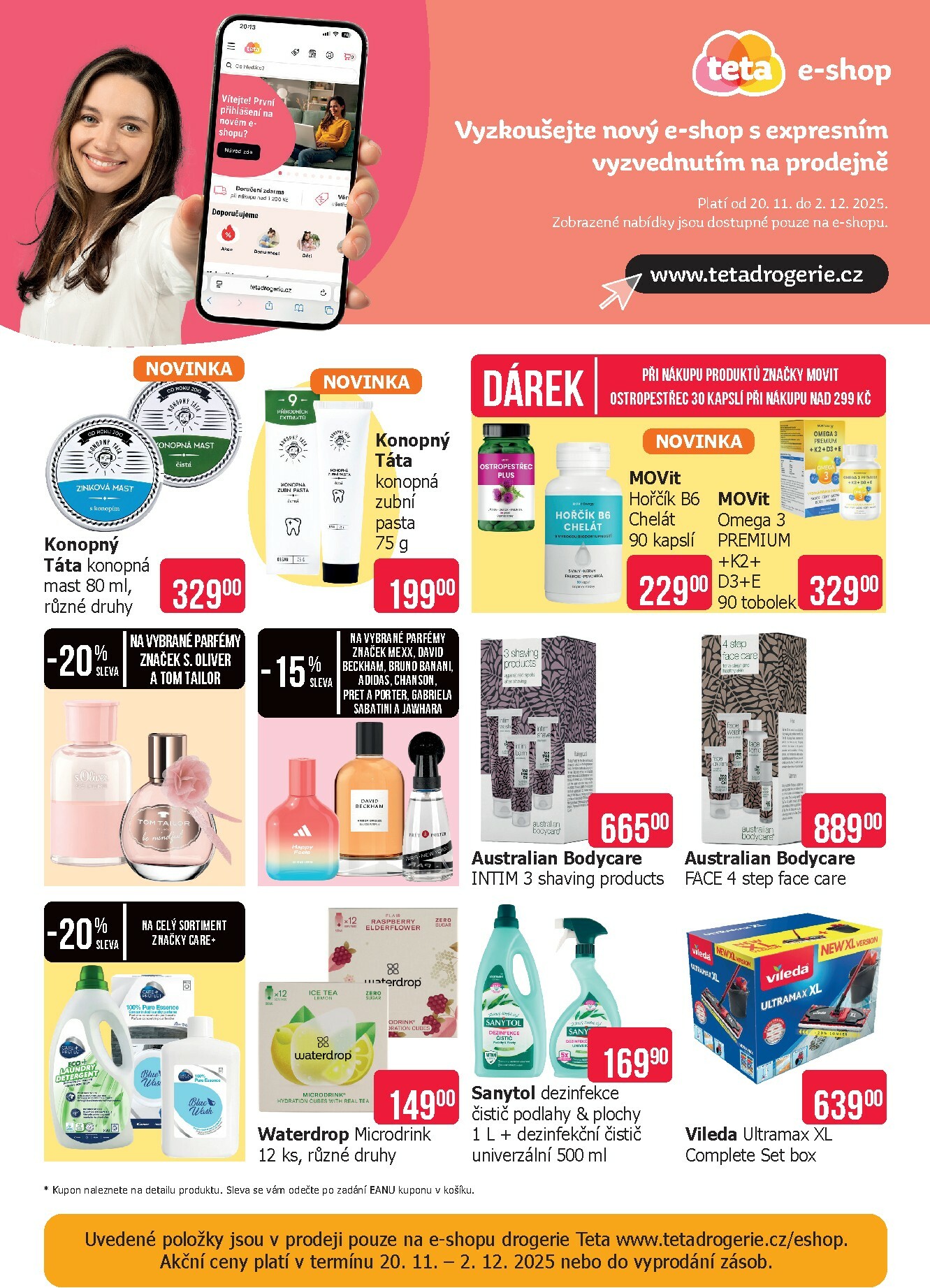 teta-drogerie - Aktuální leták Teta drogerie od 20.11. do 02.12. - page: 20